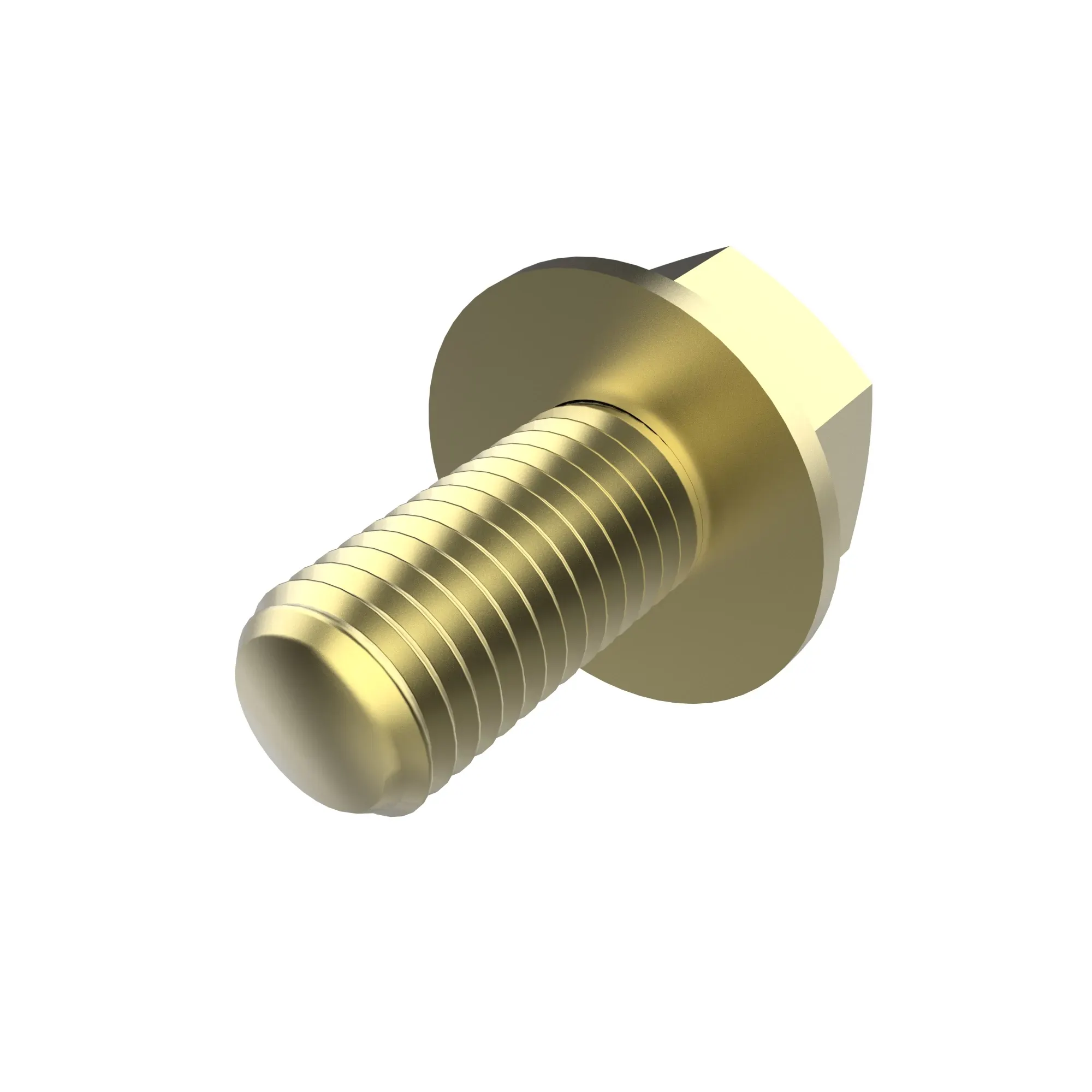 BOLT, M8X1.25X16 HX FLG JDS123