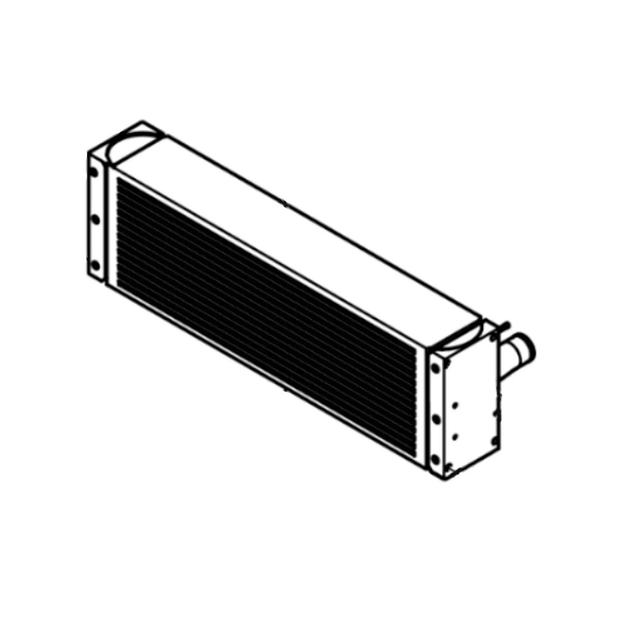 John Deere Upper Radiator Hose - T102054