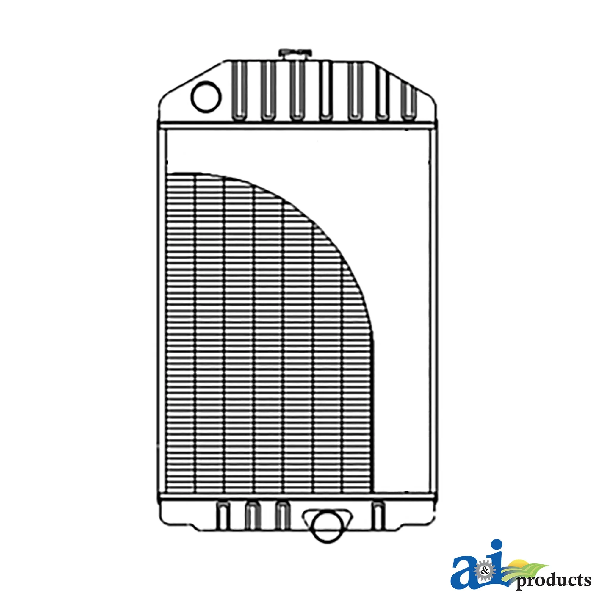 A&I Products Radiator - A-AH137544