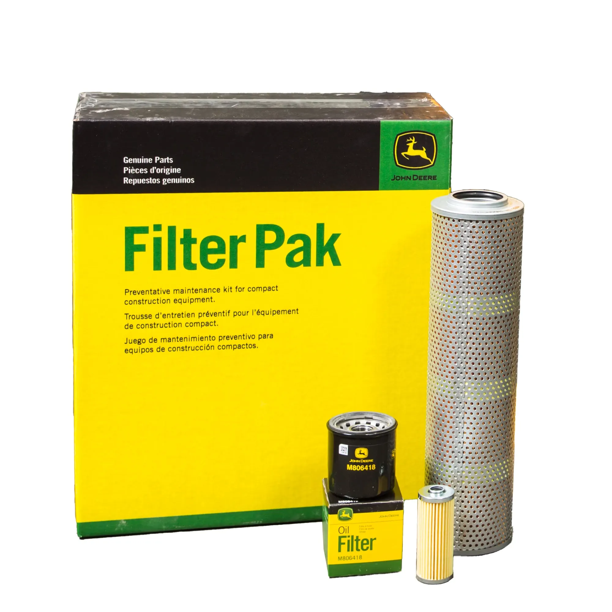 John Deere 500 Hour Filter Pak for Compact Construction - AT534504