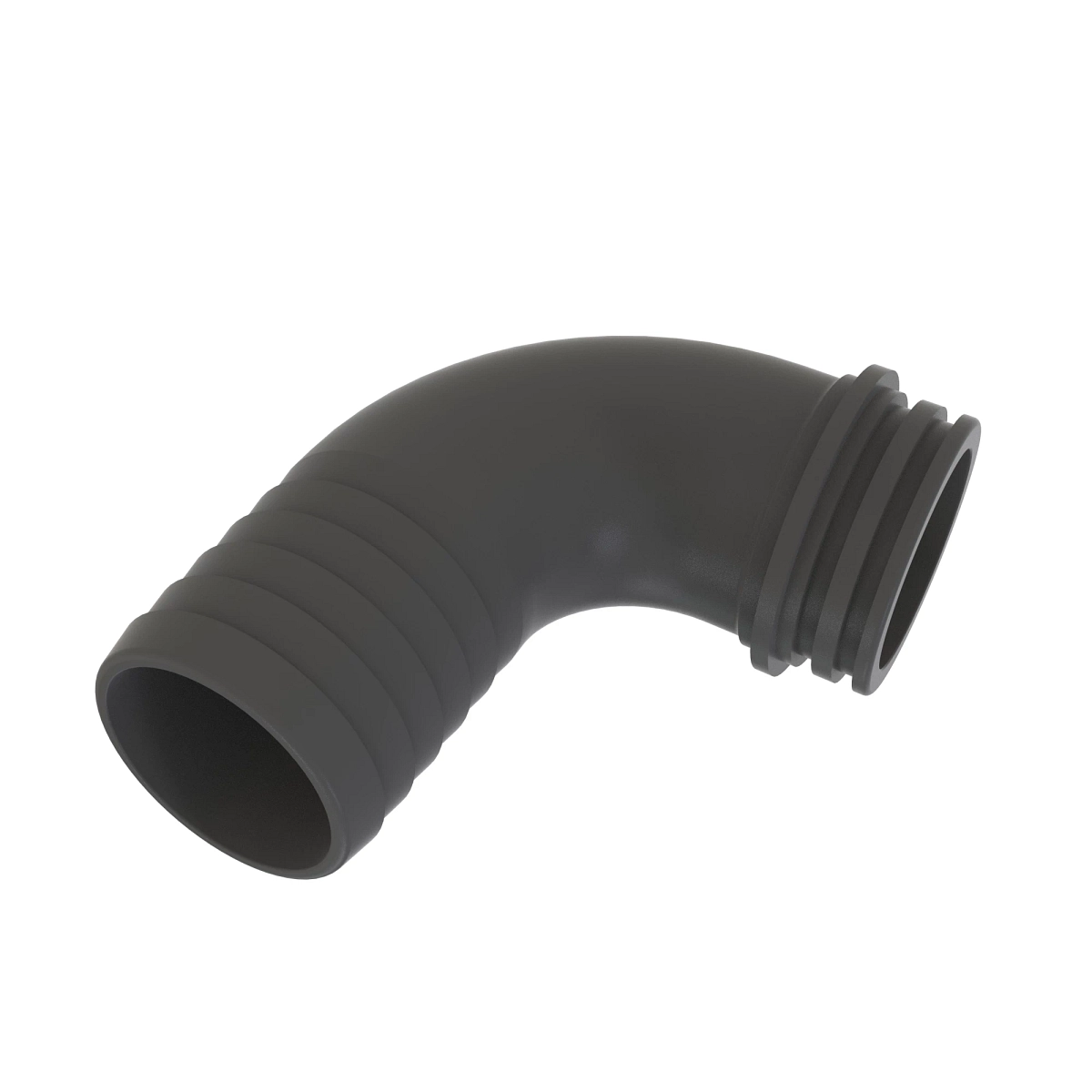 Hose Fitting, 90' D=60 \ D=63 Pl