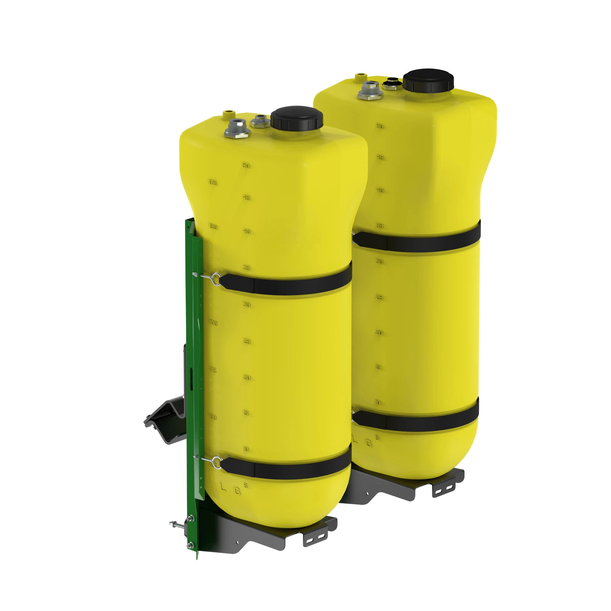 John Deere Direct Injection System 2-Tank Attachment, 378 Liter (100 Gallon) Tanks Capacity - BKK10935