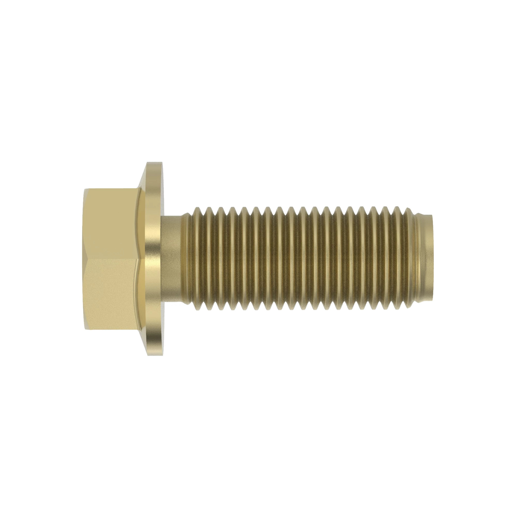 SCREW, FLANGED, METRIC, SERRATED