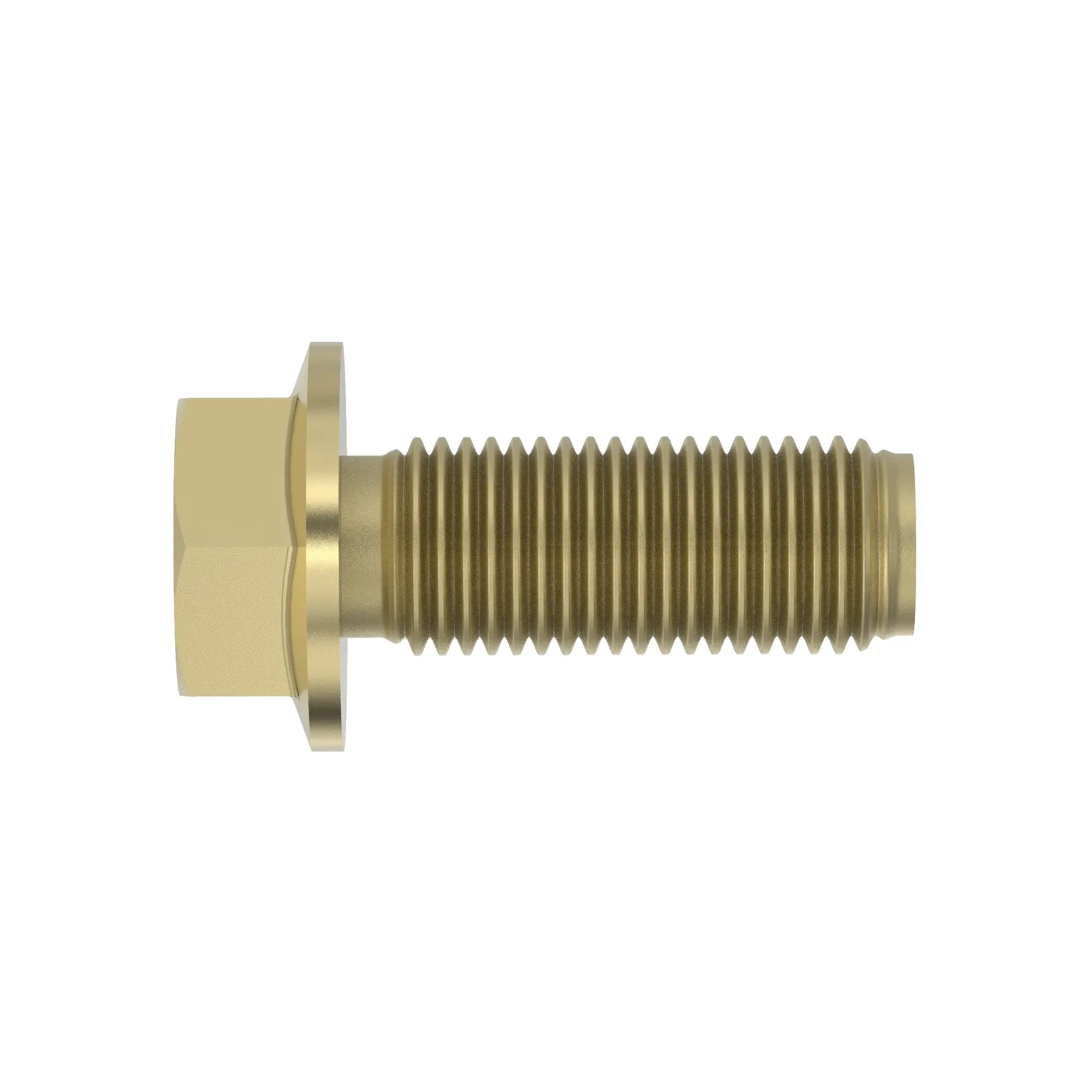 SCREW, FLANGED, METRIC, SERRATED