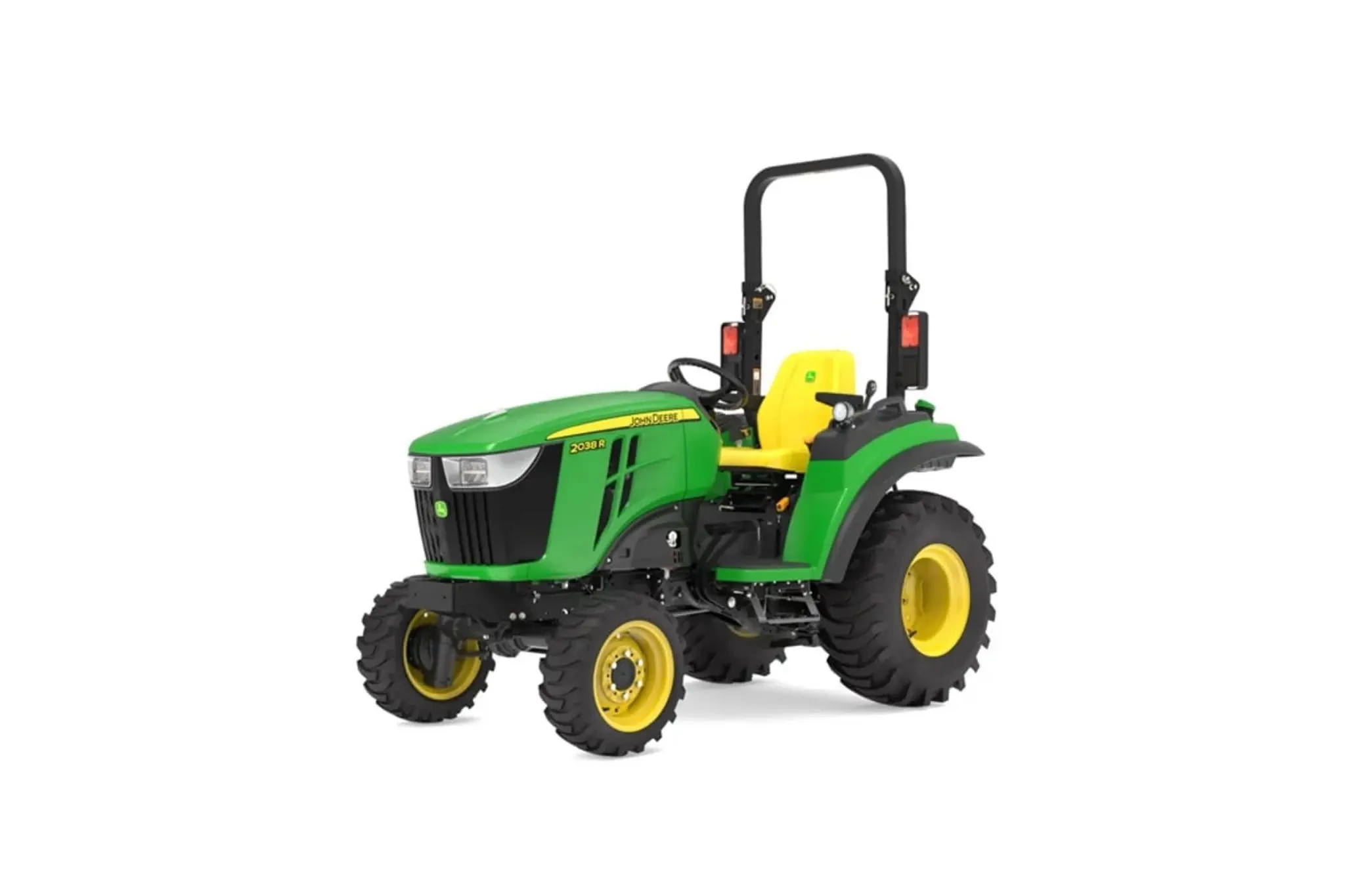 Front left studio view of 2038R Compact Tractor