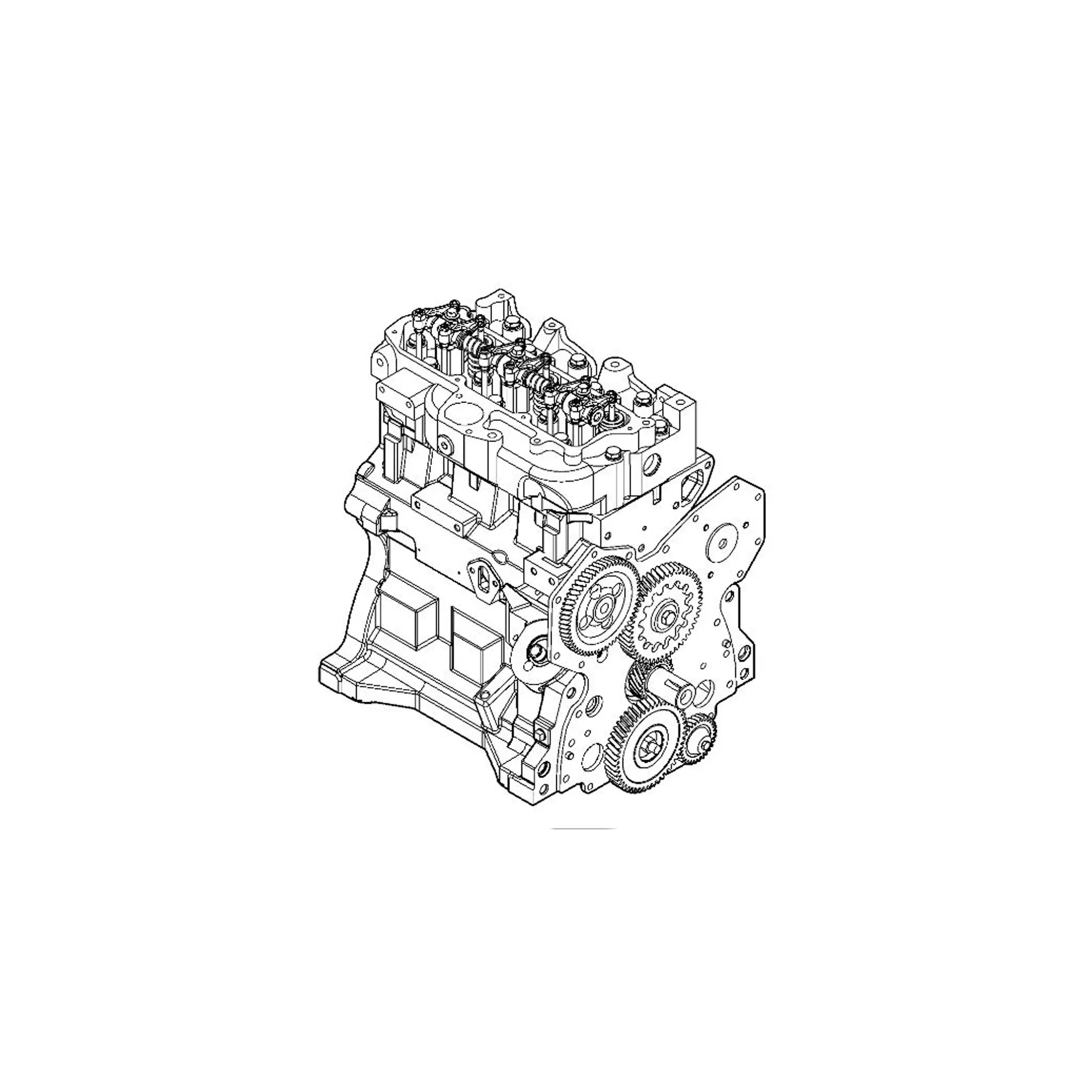 John Deere Reman REMAN Complete Block Assembly - SE501484