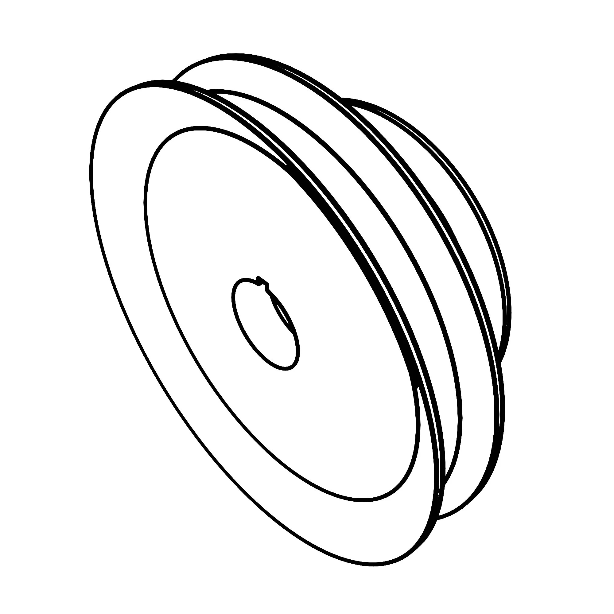 ⚙️ AM33097: Polea Impulsora de la Plataforma del Cortacésped