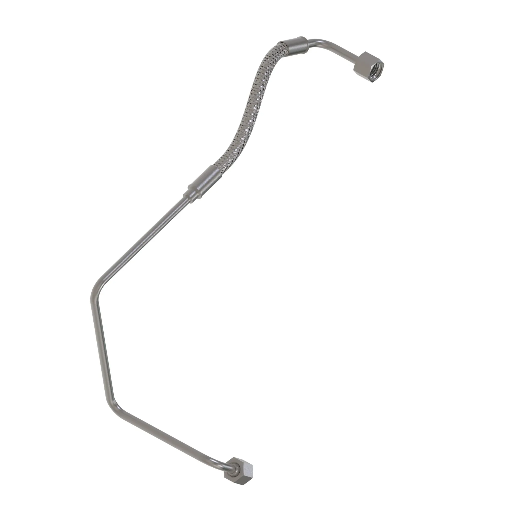 John Deere Air Compressor Oil Line - RE553153