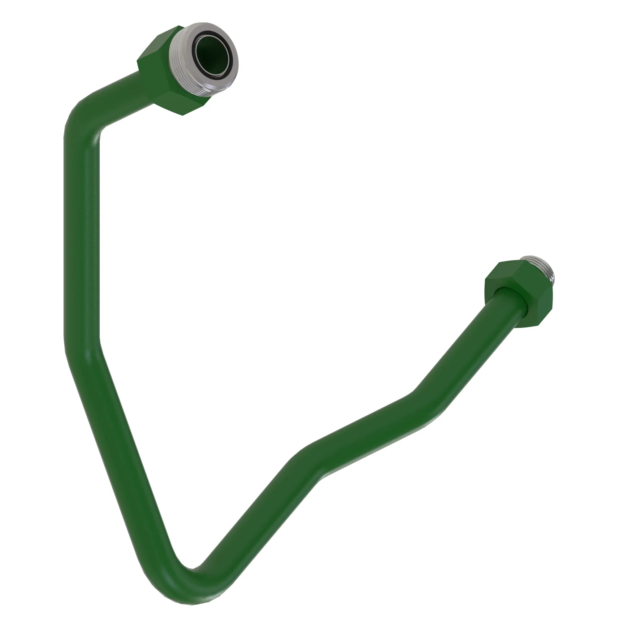 John Deere Rear Motor Case Drain Oil Line - AKK12957