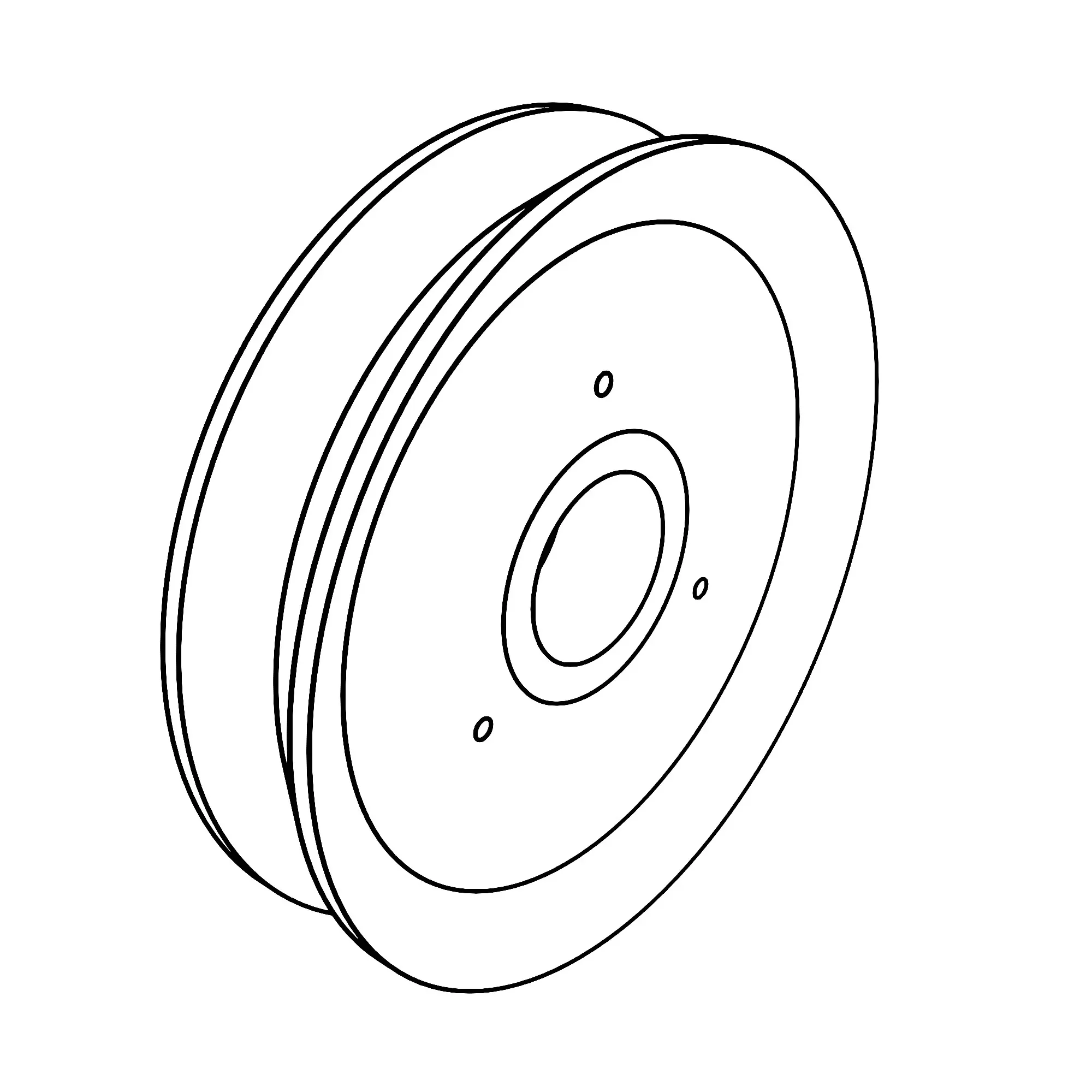 John Deere Powertrain Pulley - AM105647