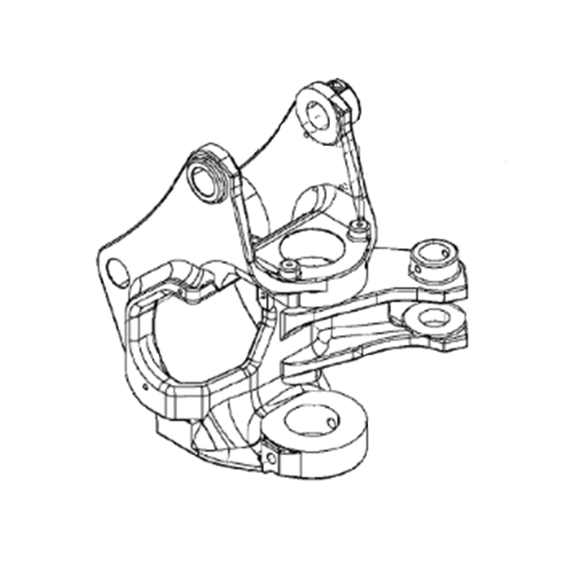 John Deere Boom Swing Post Frame - 9309030