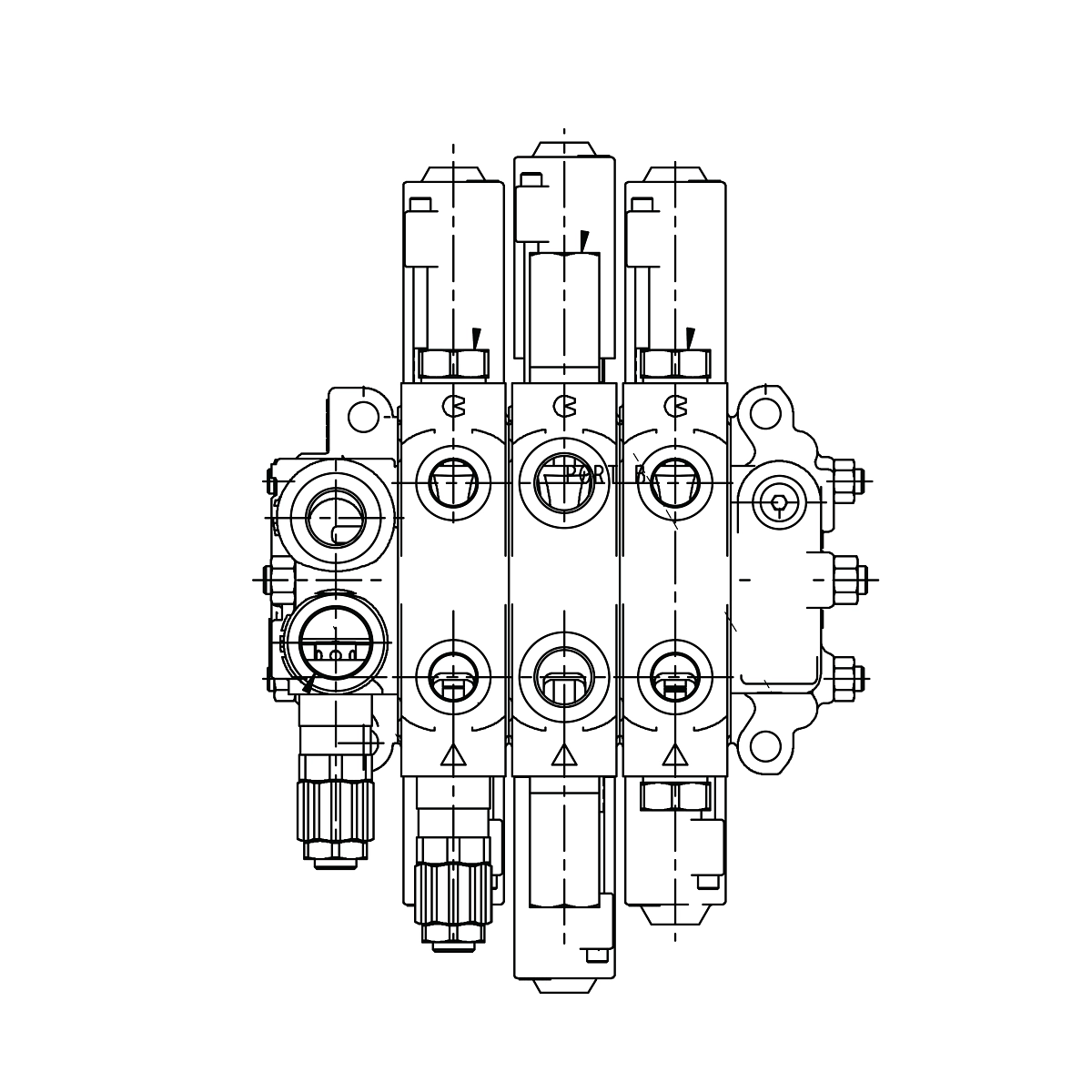 Control Valve, 3F Osd 850J Lift, Ti