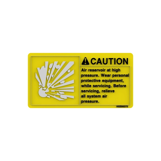 John Deere Label - HXE95272