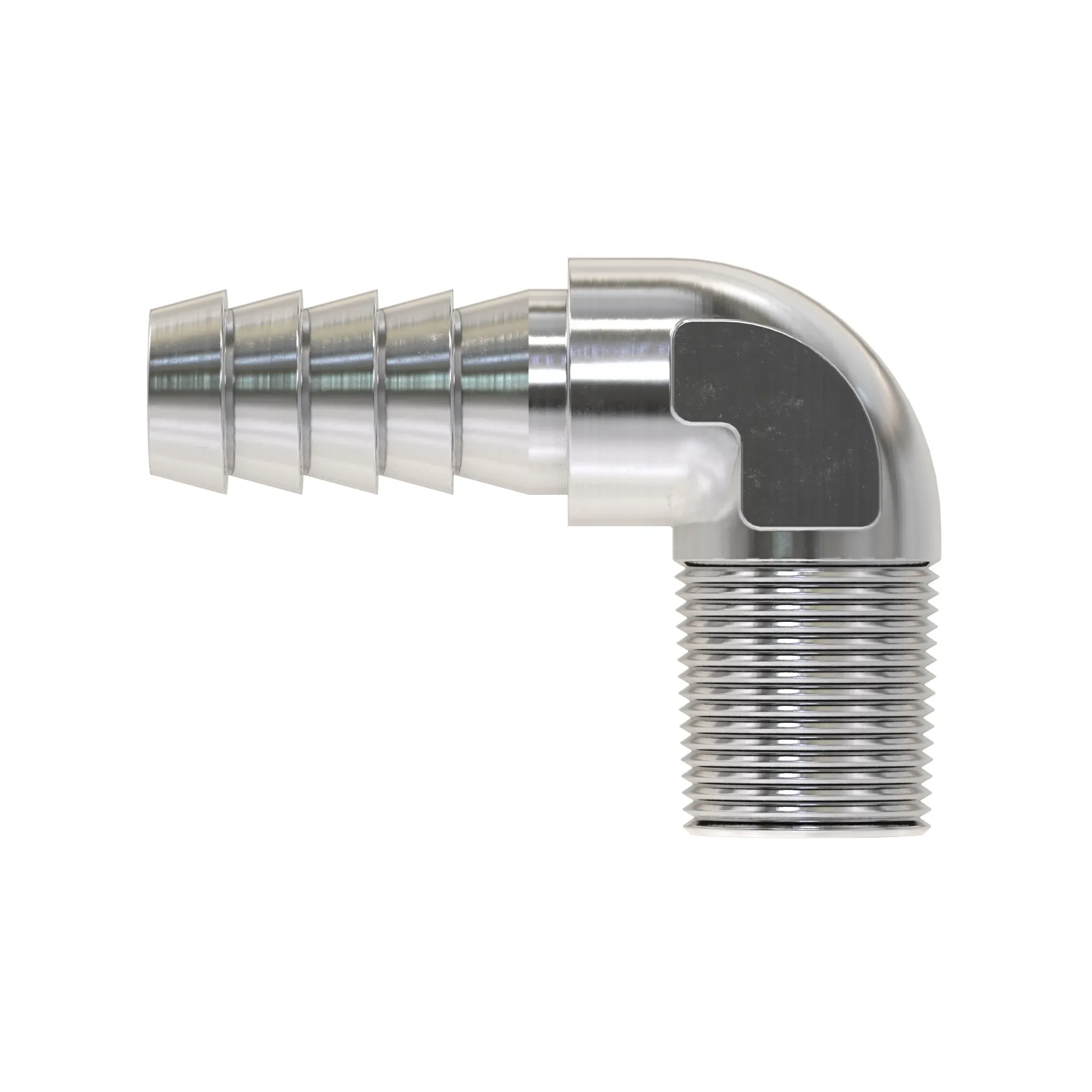 ELBOW, 90 DEGREE WITH HOSE BARB