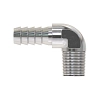 ELBOW, 90 DEGREE WITH HOSE BARB