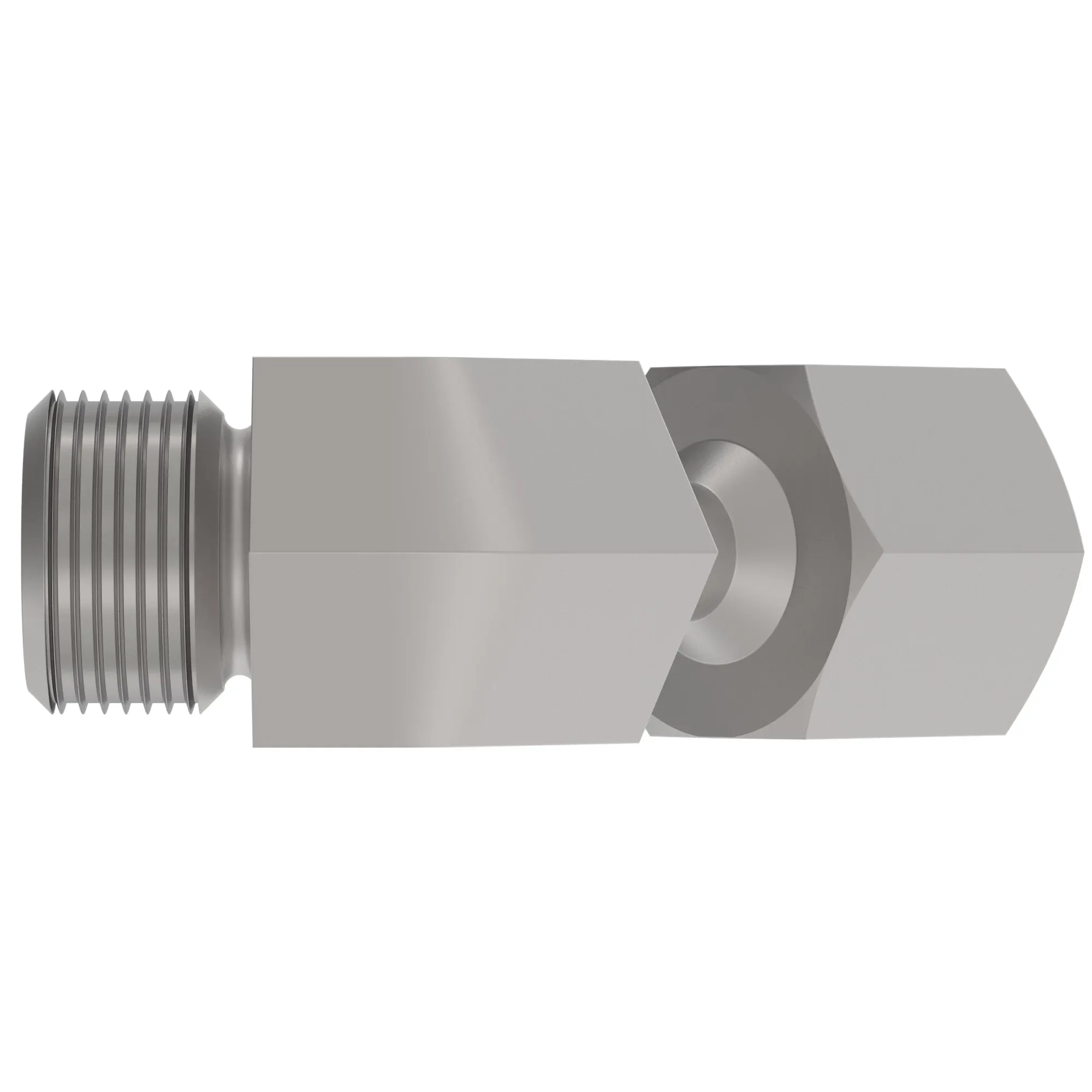 45 DEG SWIVEL ELBOW, ORFS (SWE45)