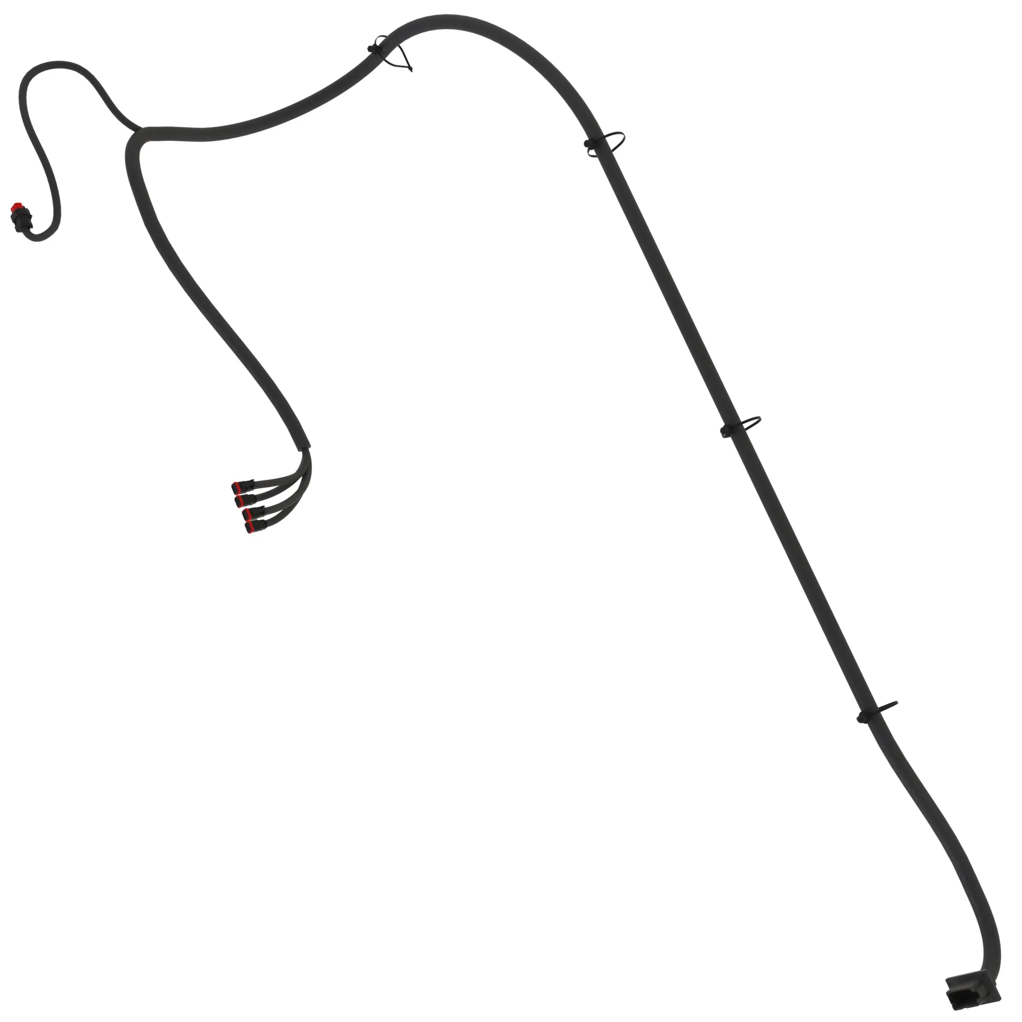 John Deere Rear Chassis Wiring Harness, Left Side - AKK38105