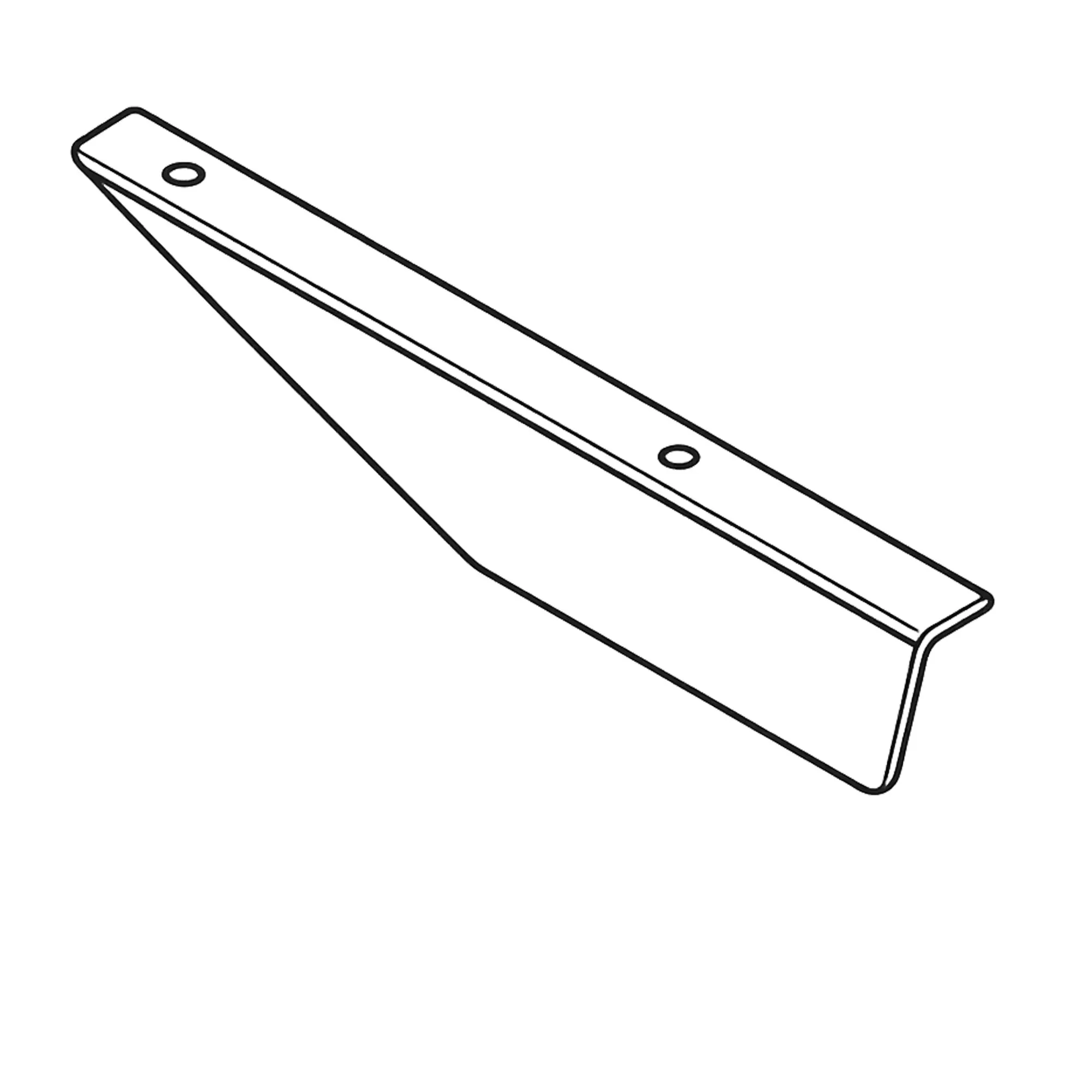 John Deere Chopper Roof Deflector - H220292