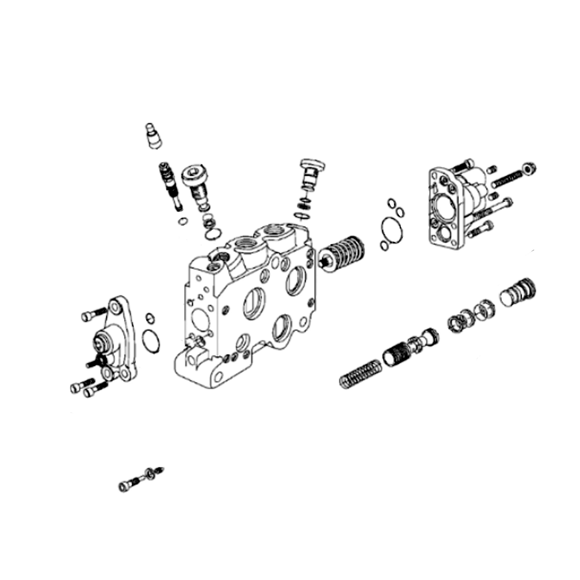 John Deere Rotate Section Valve - AT363812