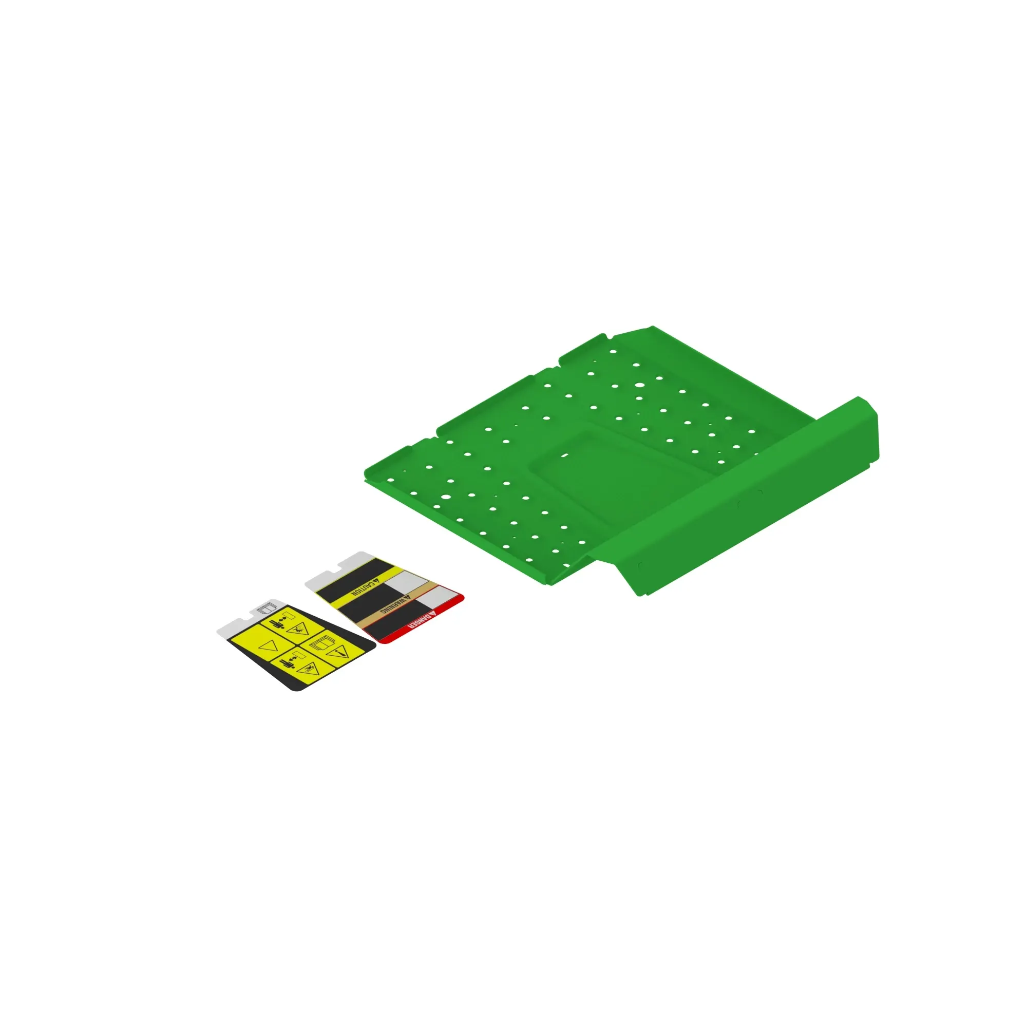 John Deere Access Panel Footrest Kit - AUC18300