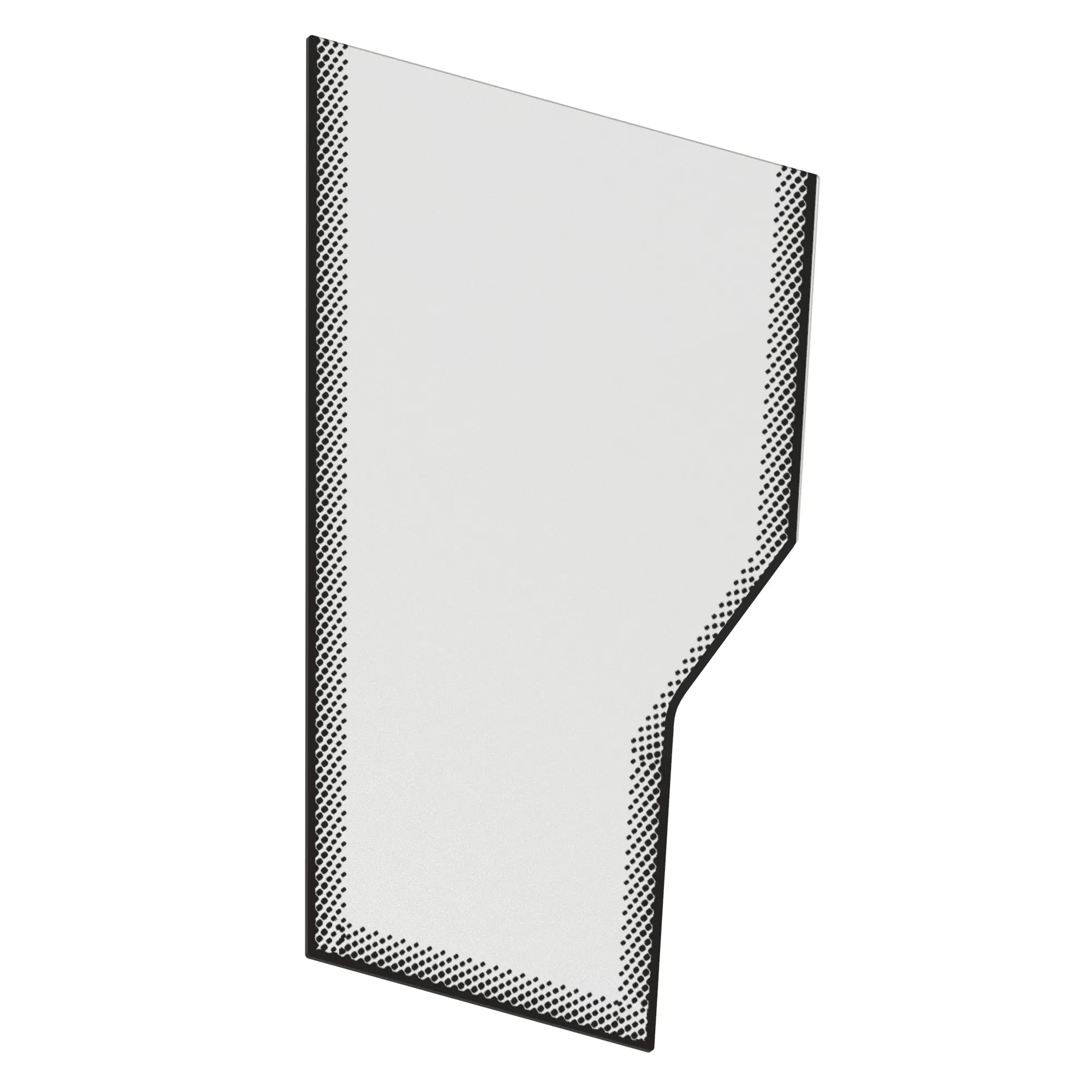 John Deere Windowpane Glass, Right Side - T487619