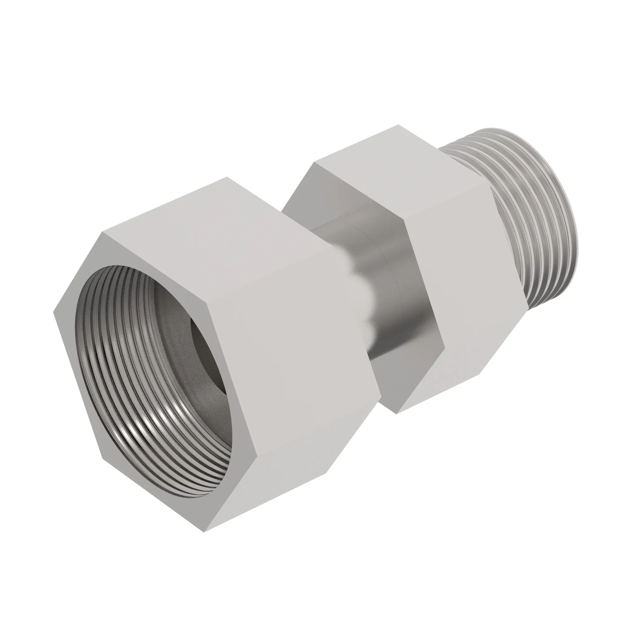 ST THD SWIVEL CONNECTOR, O-RING FSF -16 ORB TO -20 FSF