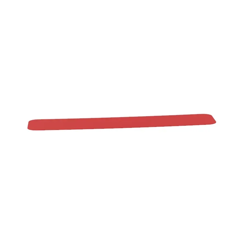 LABEL, RETROFLECTIVE RED