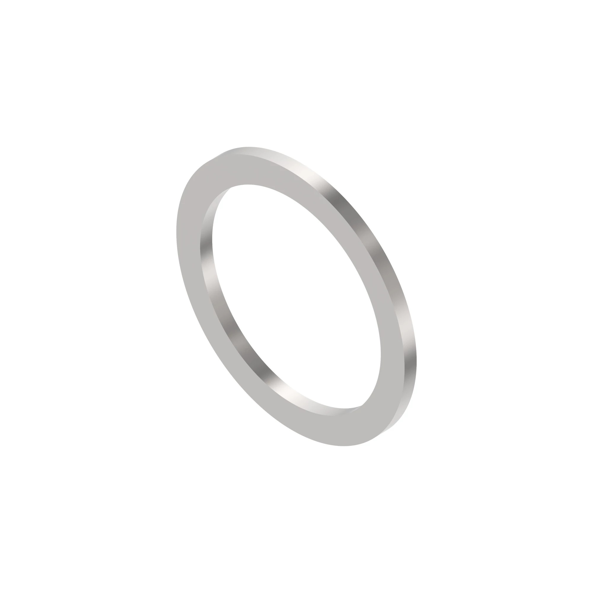 WASHER, METALLIC, ROUND HOLE