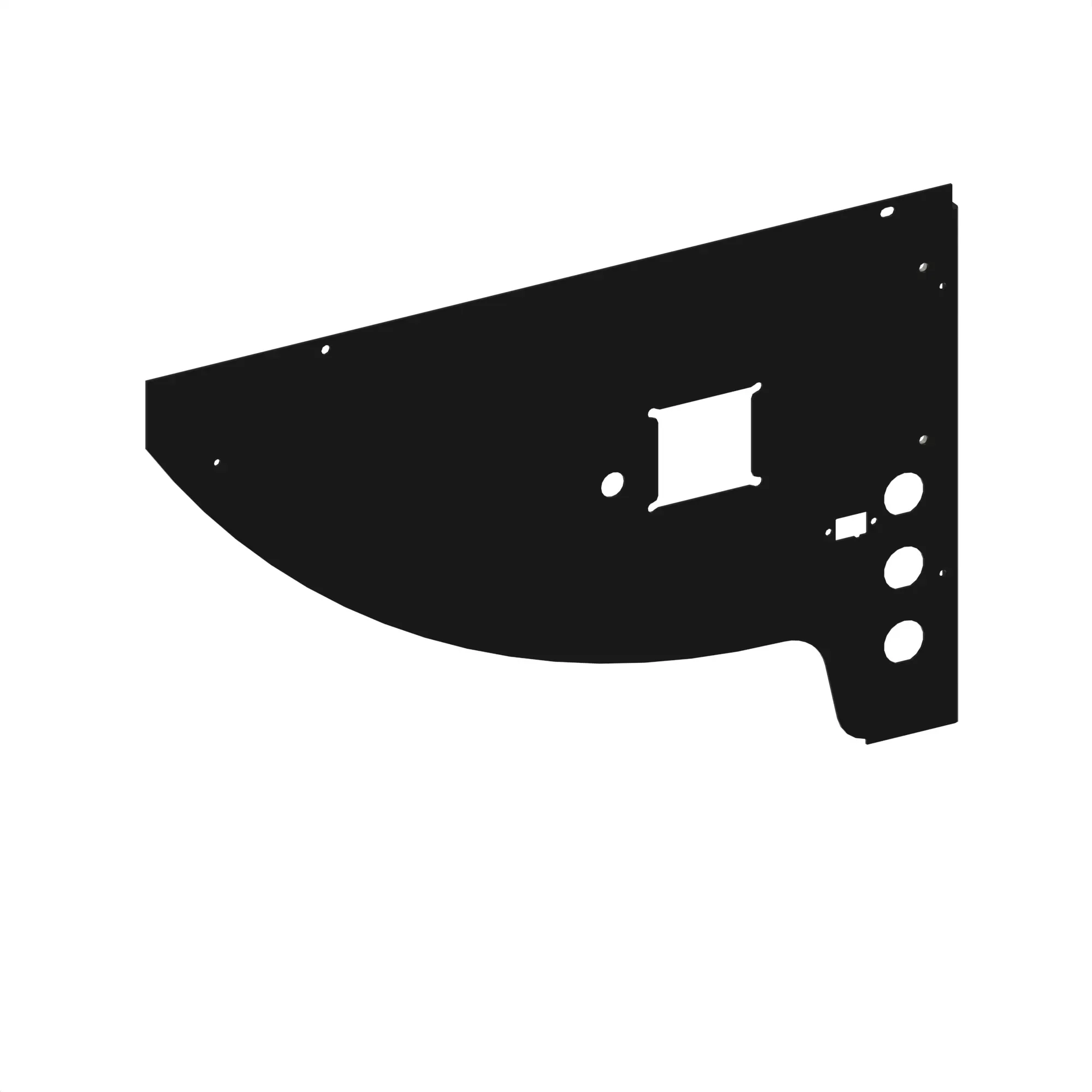 John Deere Inner Fender, Right Side - RE329107