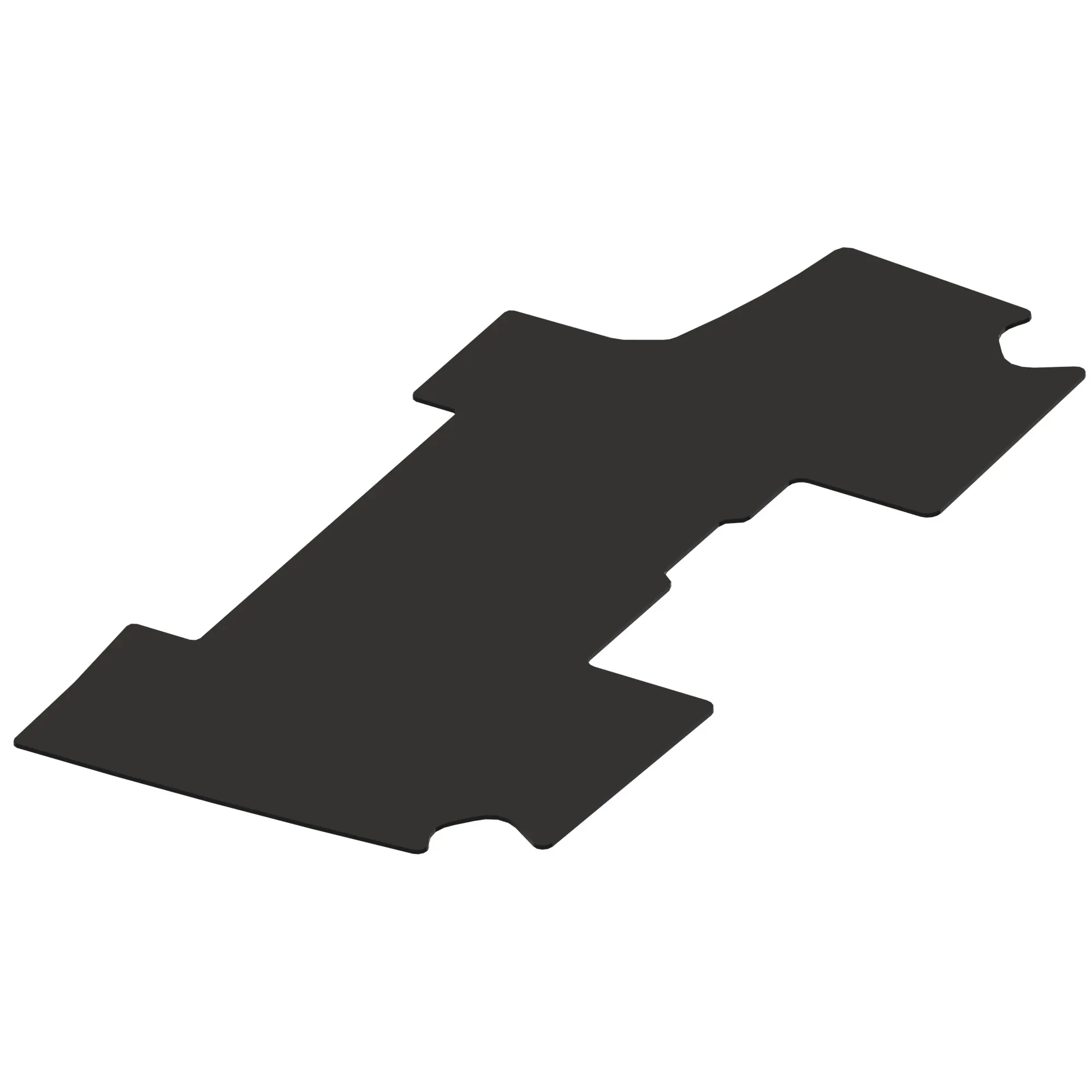 John Deere Carpet Floor B-post Mat - TA10571