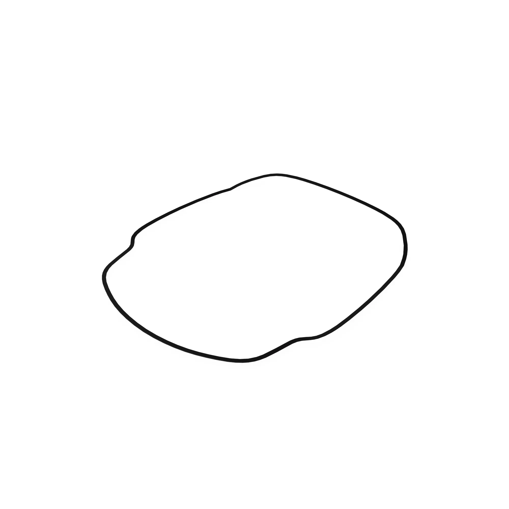 John Deere Foam Rubber Isolator Seal Roof to ROPS - MIU10418