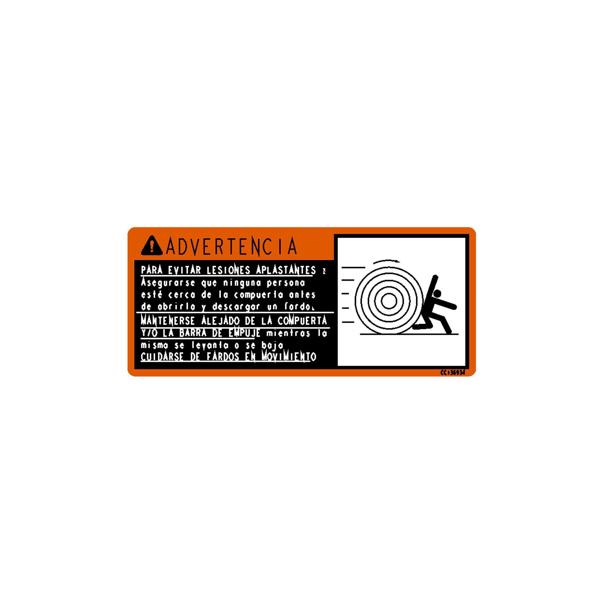 LABEL PUSH BAR SP