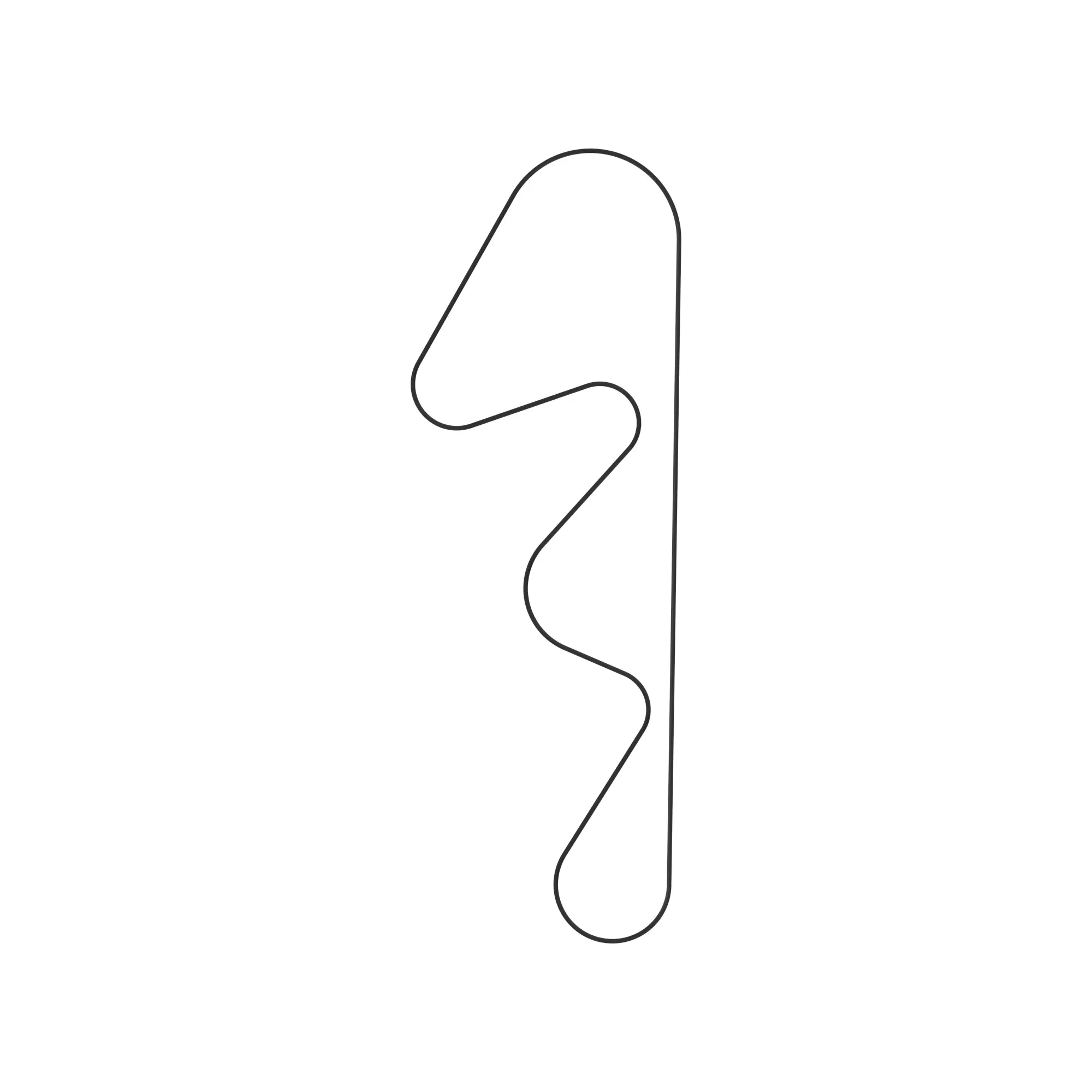 V-BELT, POLY-V-BELT/8PK L=2270 GATO