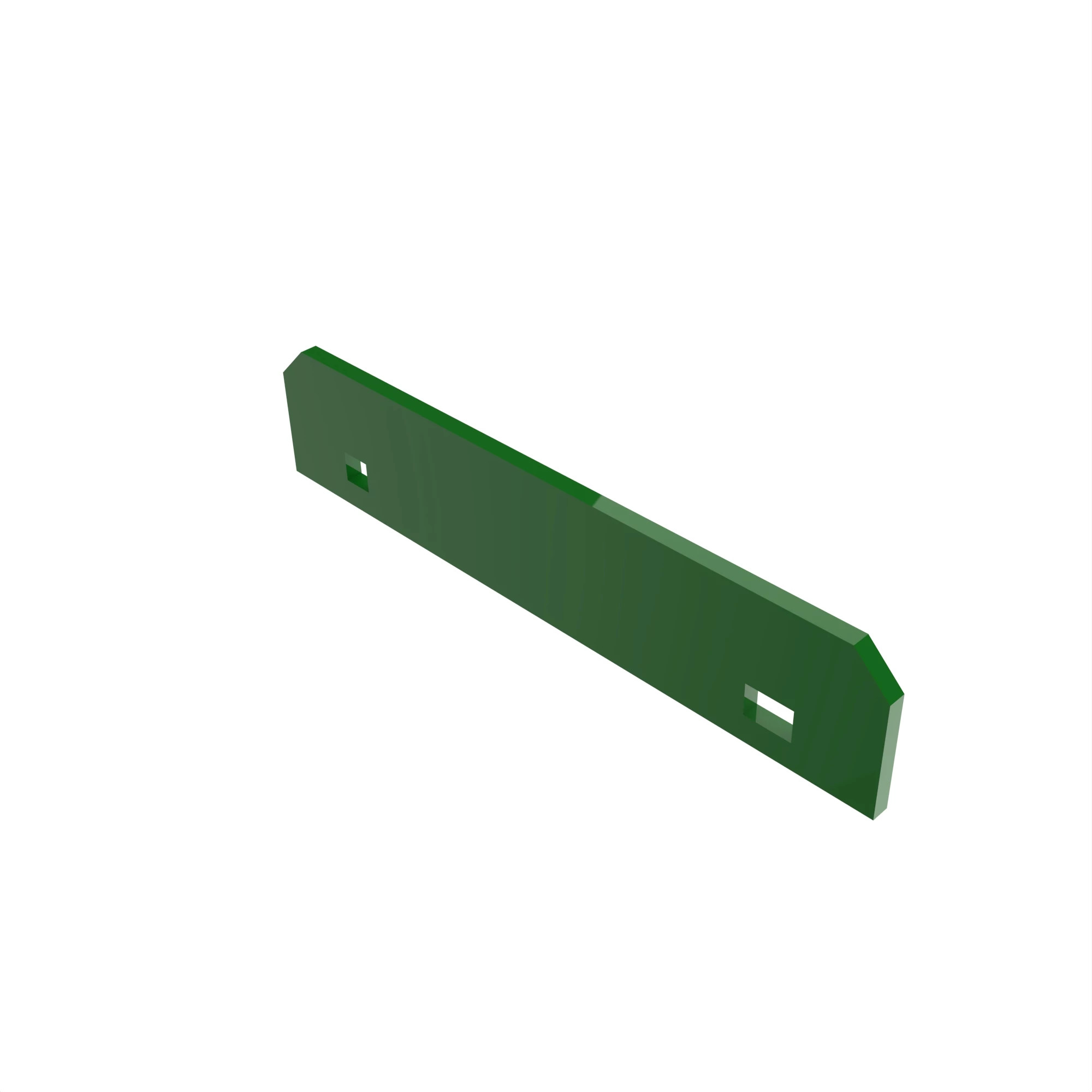 John Deere Feed Accelerator Smooth Wear Plate - H166689