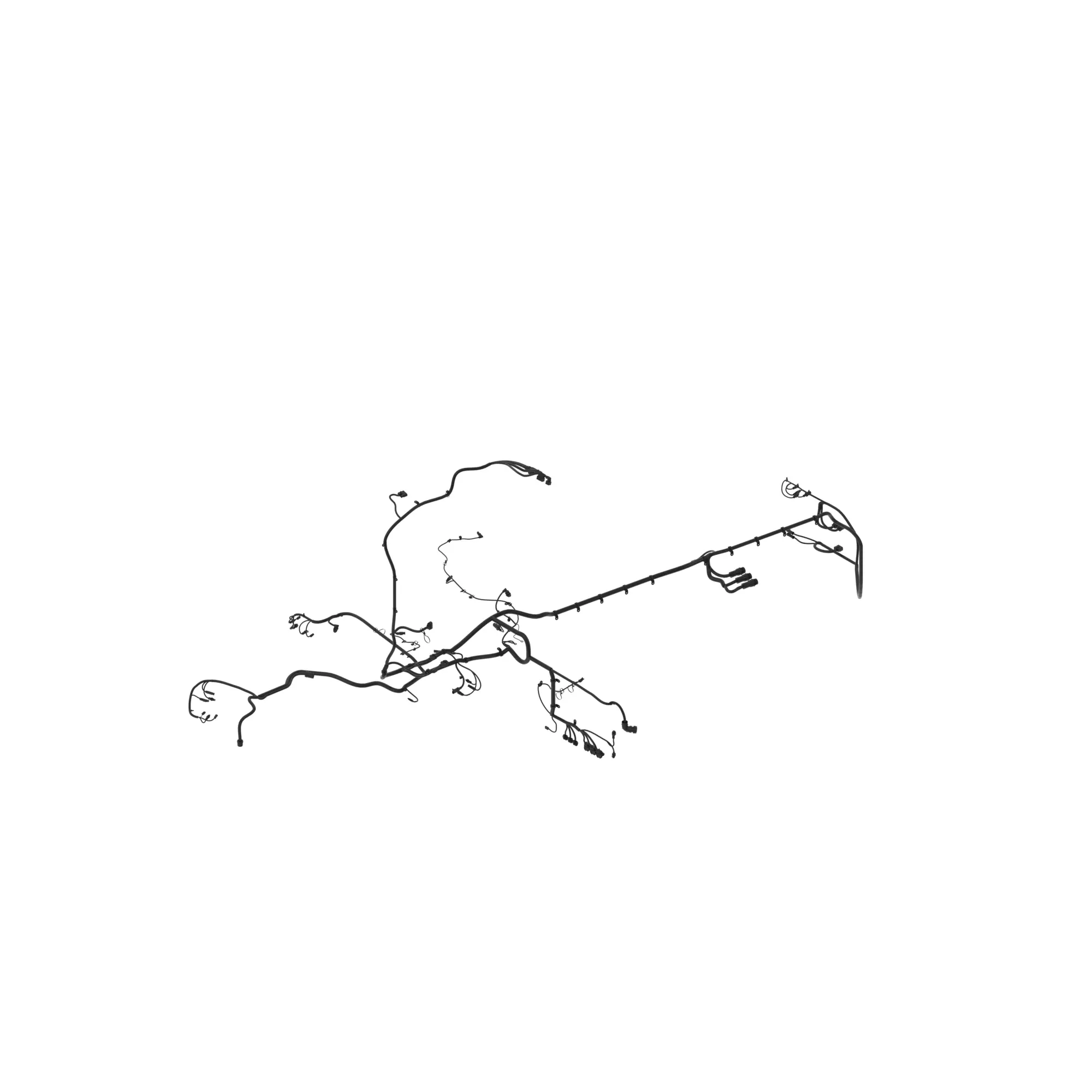 John Deere Control Unit 1 Wiring Harness, Left Side - AXE80407