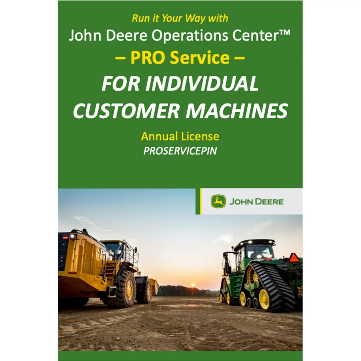 Operations Center PRO Service - Individual Machine (Annual License)