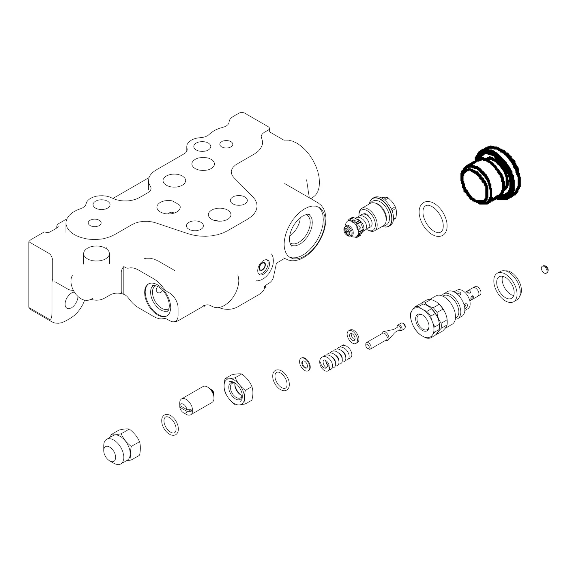 John Deere Valve Section Seal Kit - AT424866