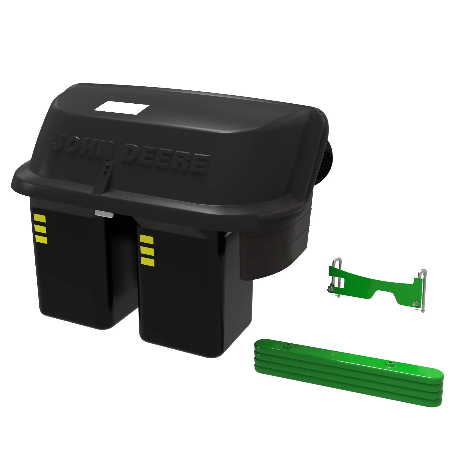 John Deere Material Collection Hopper Attachment, 2 Bag, 6.5 Bushel - BG20757