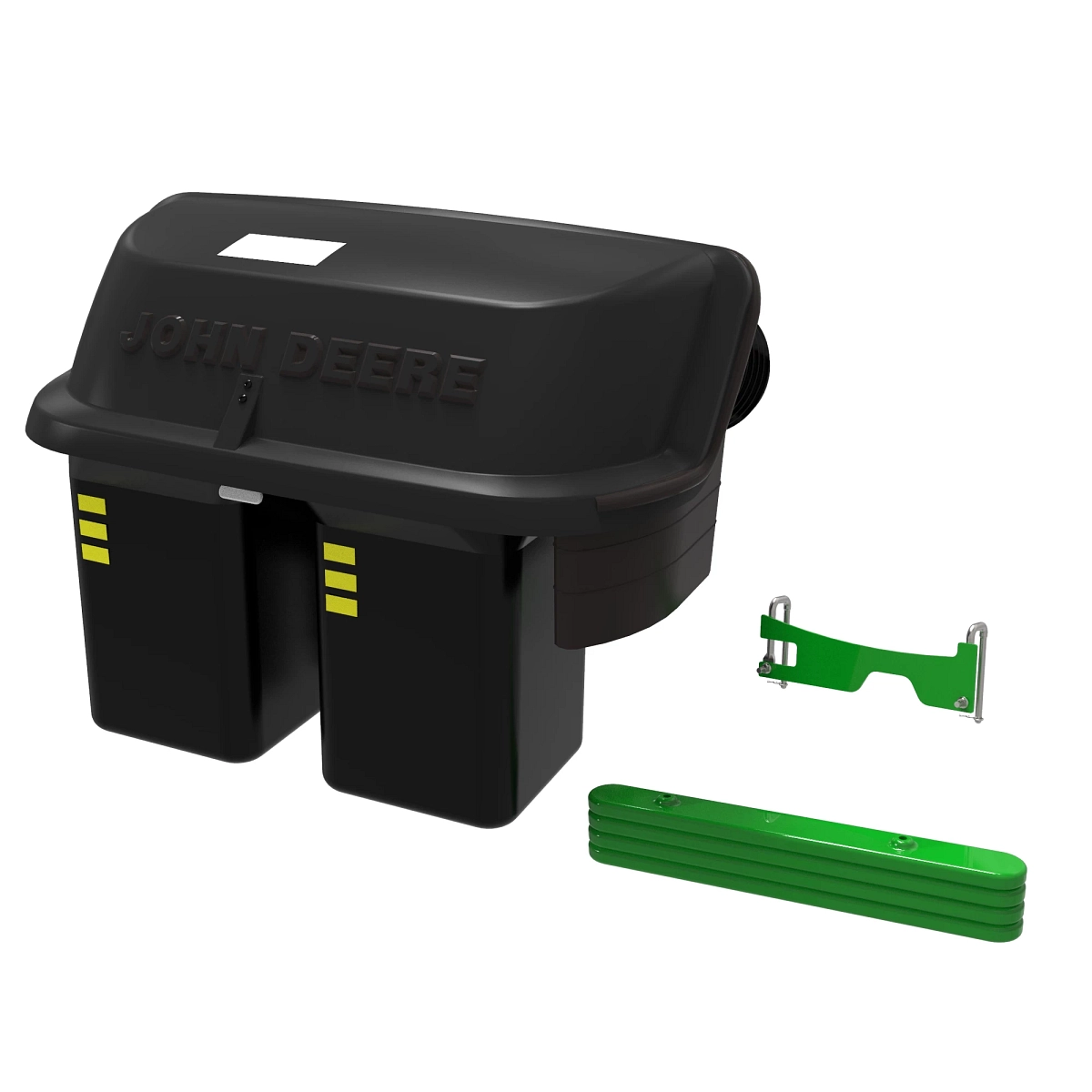 John Deere Material Collection Hopper Attachment, 2 Bag, 6.5 Bushel - BG20757