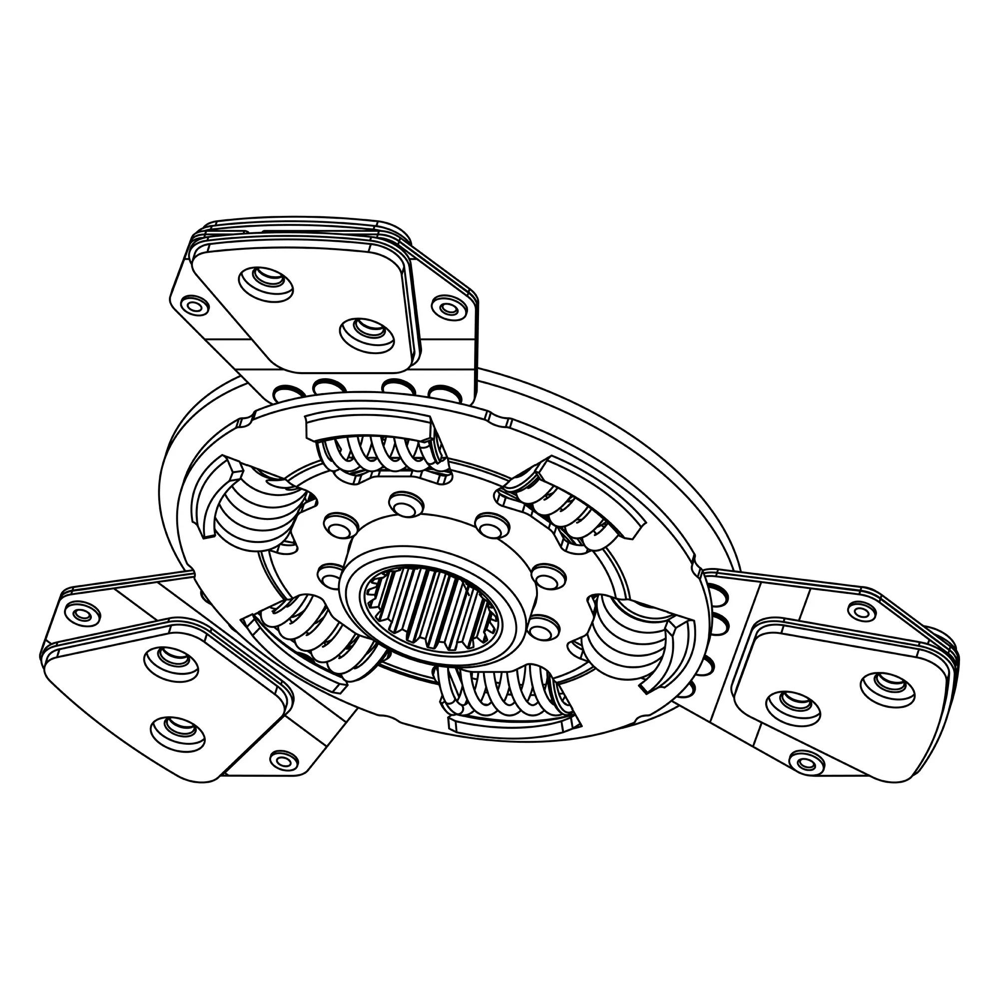 John Deere Clutch Disk - SJ43805
