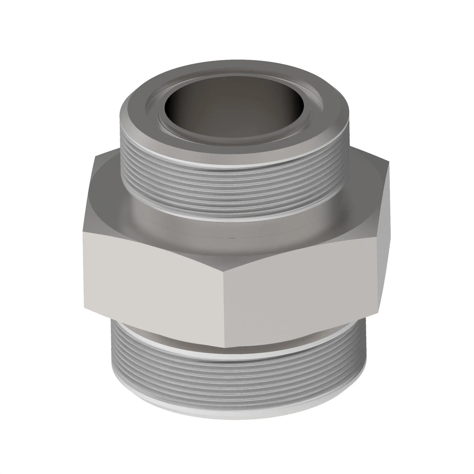 STUD STRAIGHT, ORFS W/METRIC HEX