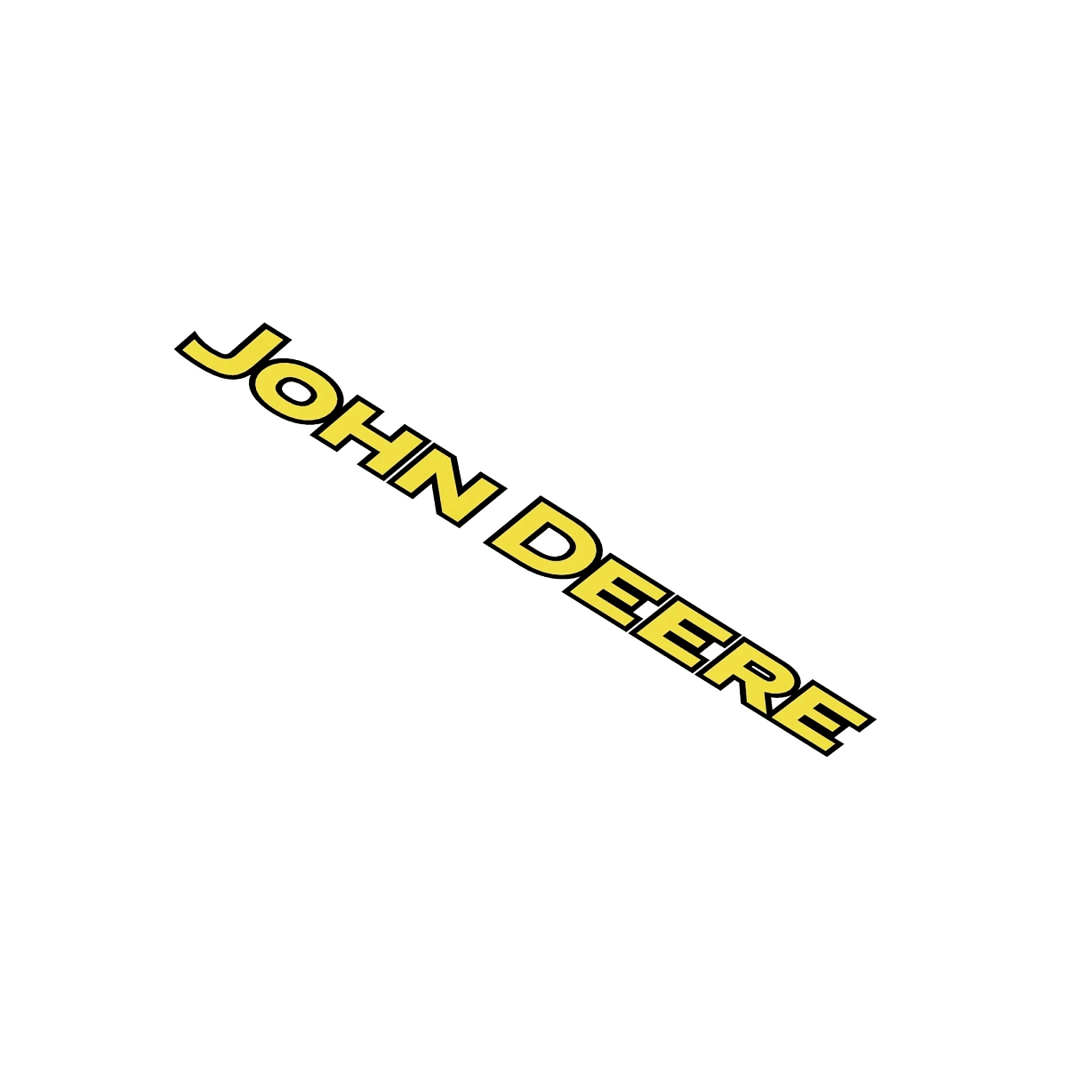Label, John Deere Logotype