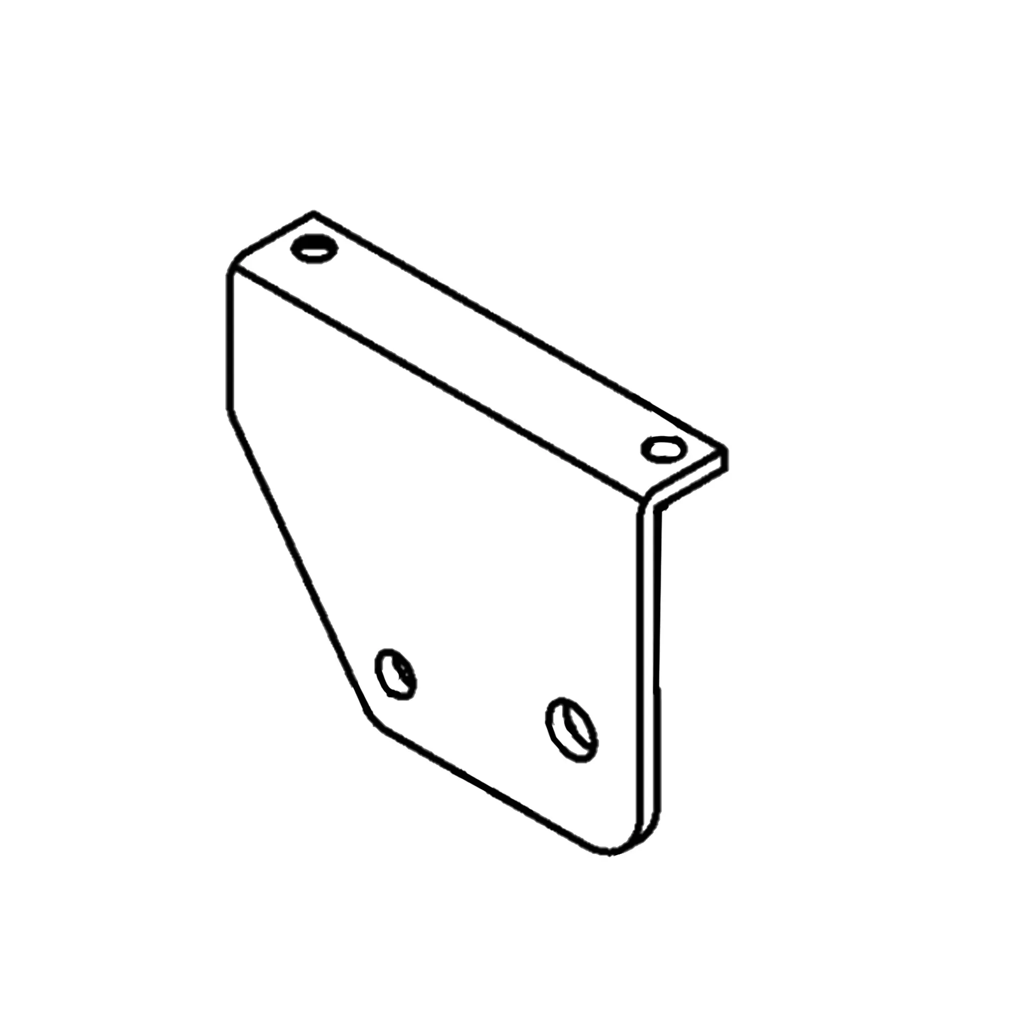 John Deere Cab Bracket, Right Side - F073815