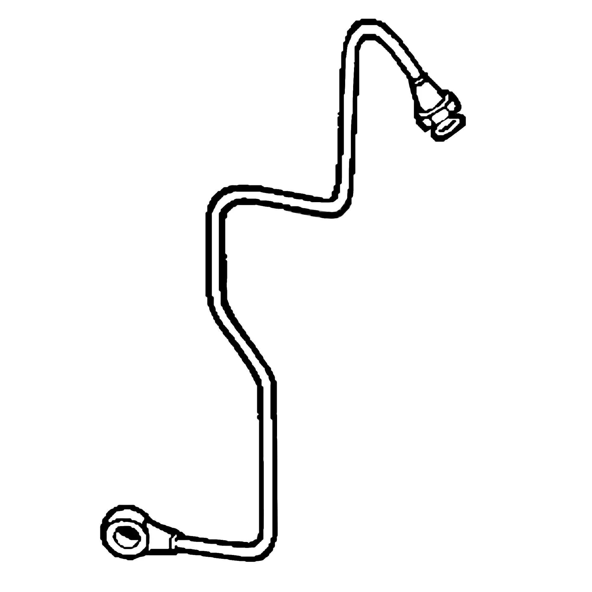 John Deere Fuel Line, No 3 - AT18175