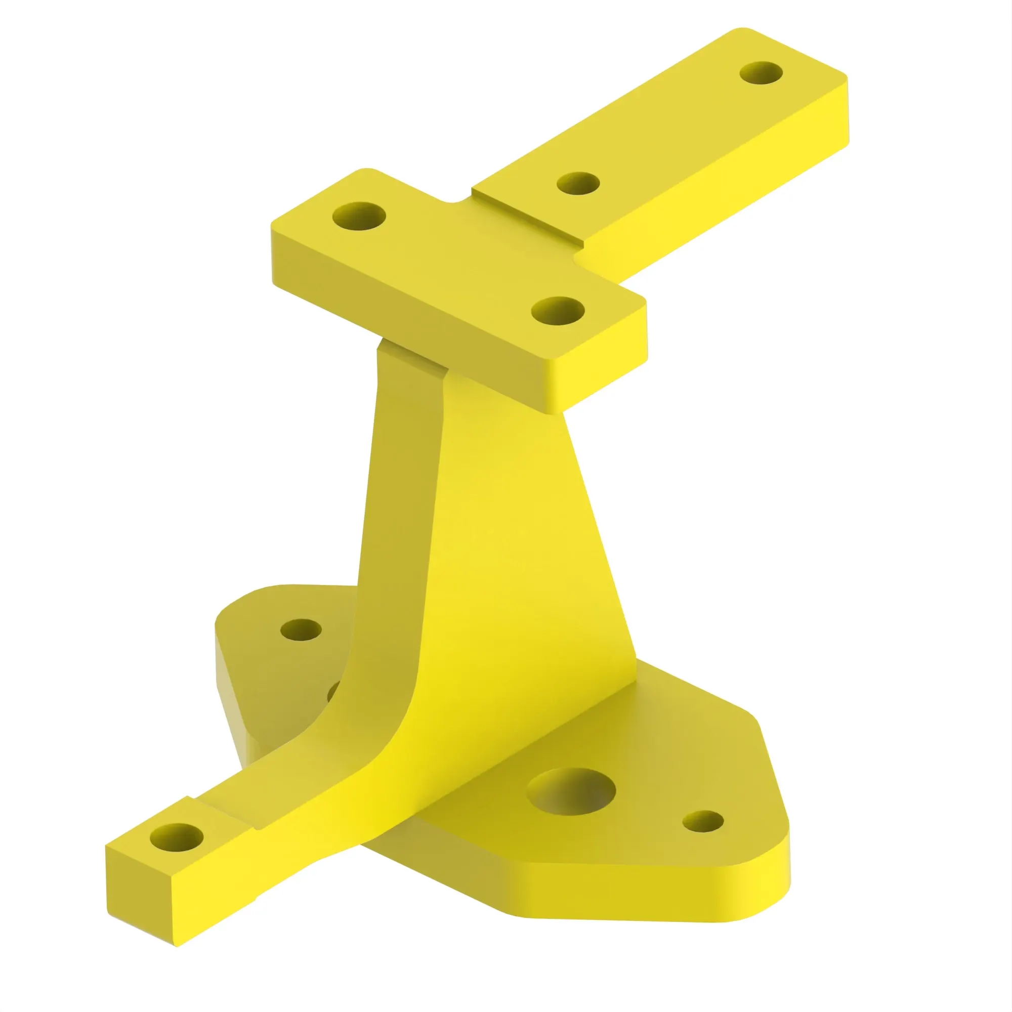 John Deere Engine Mounting and Isolator Bracket - F641362