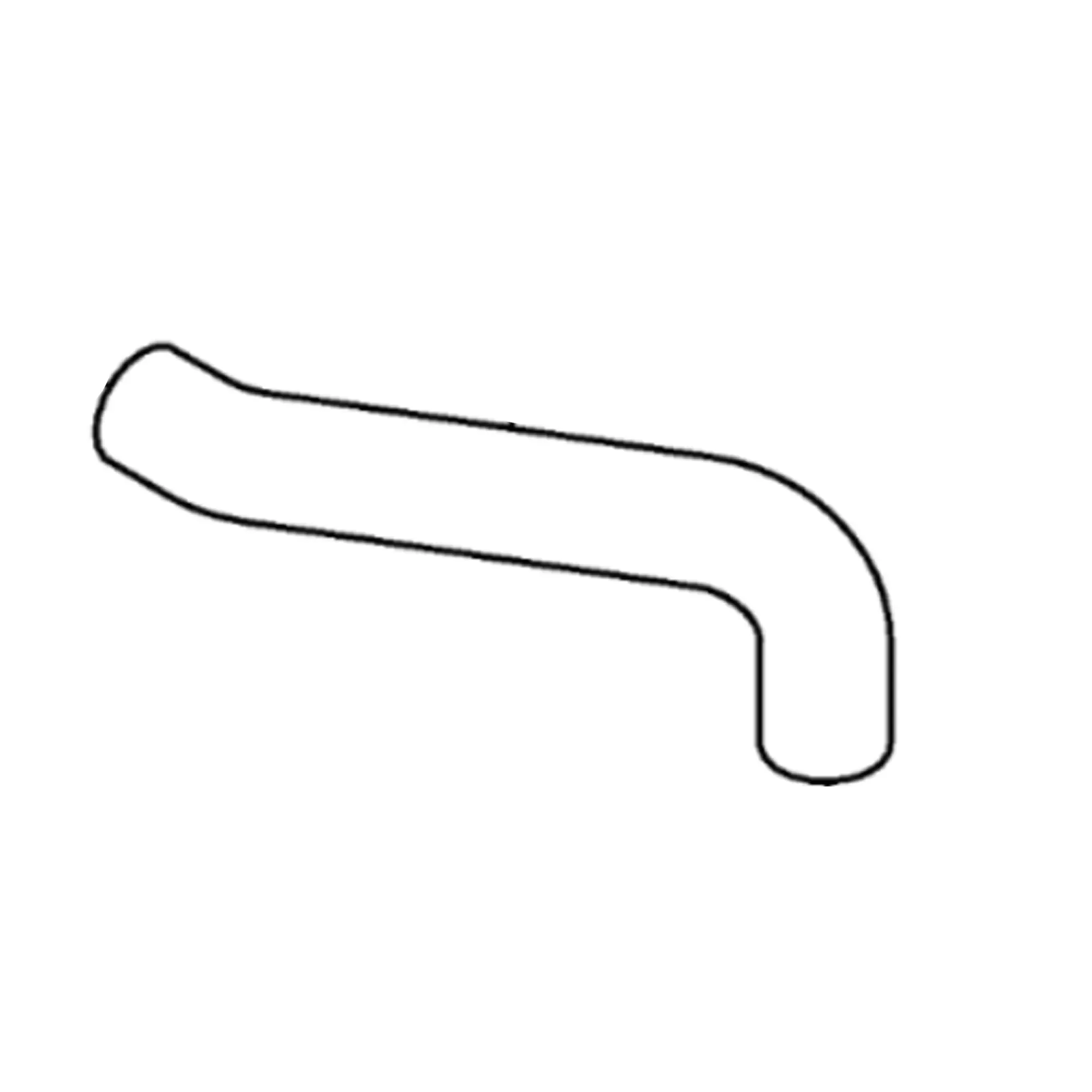 John Deere Upper Radiator Hose - T474990