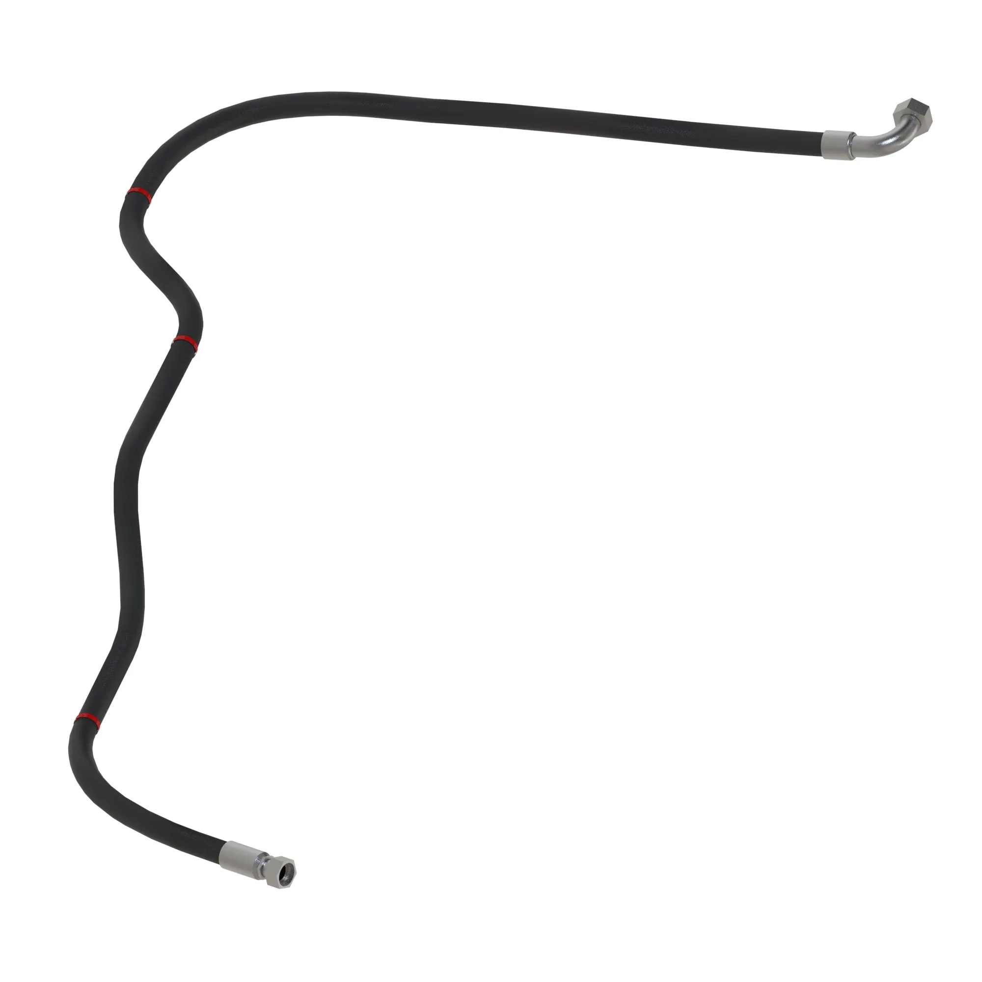 John Deere Cooler to Tank Hydraulic Hose - AT545467