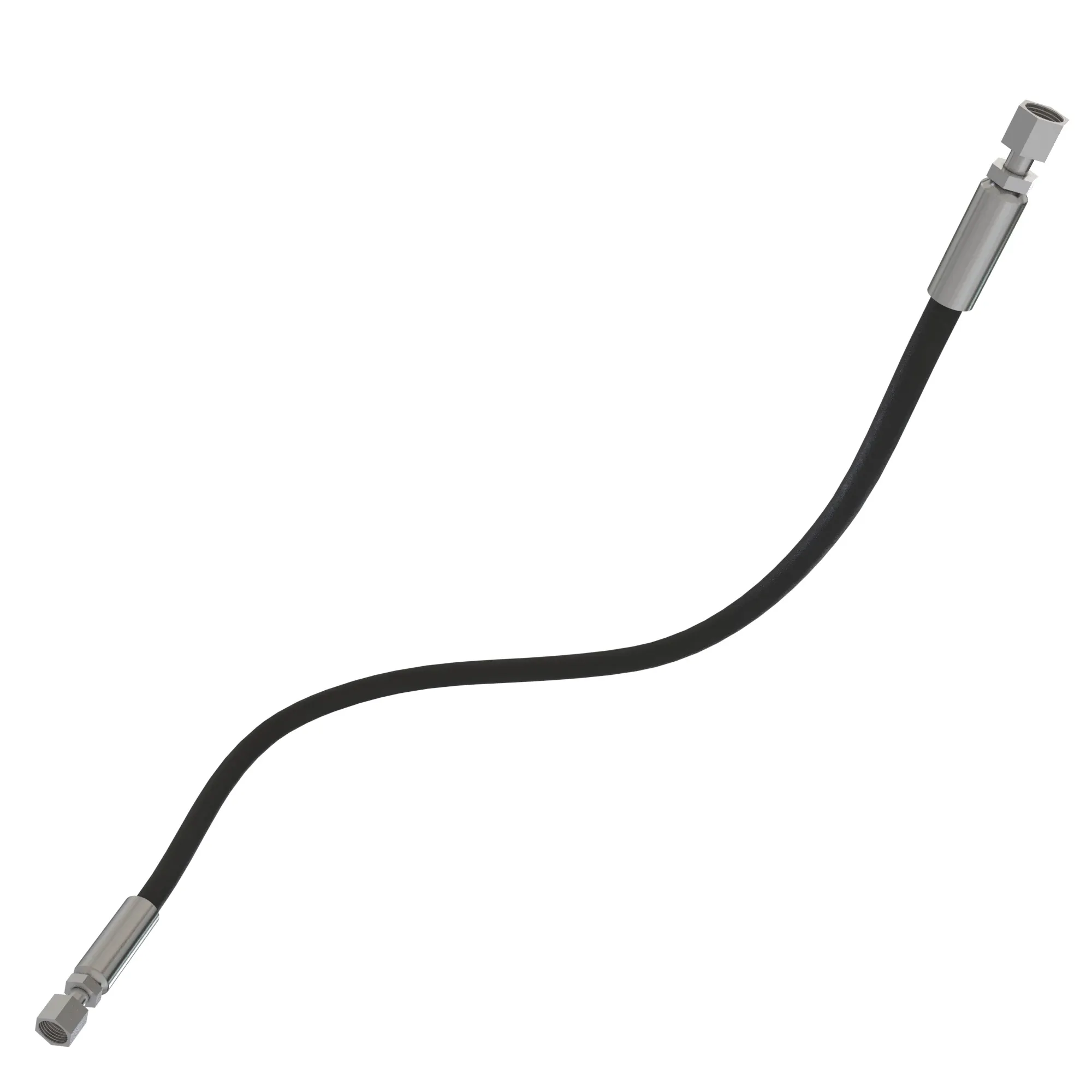 John Deere Unit Lift Cylinder Hydraulic Hose, Right Side - AN194015