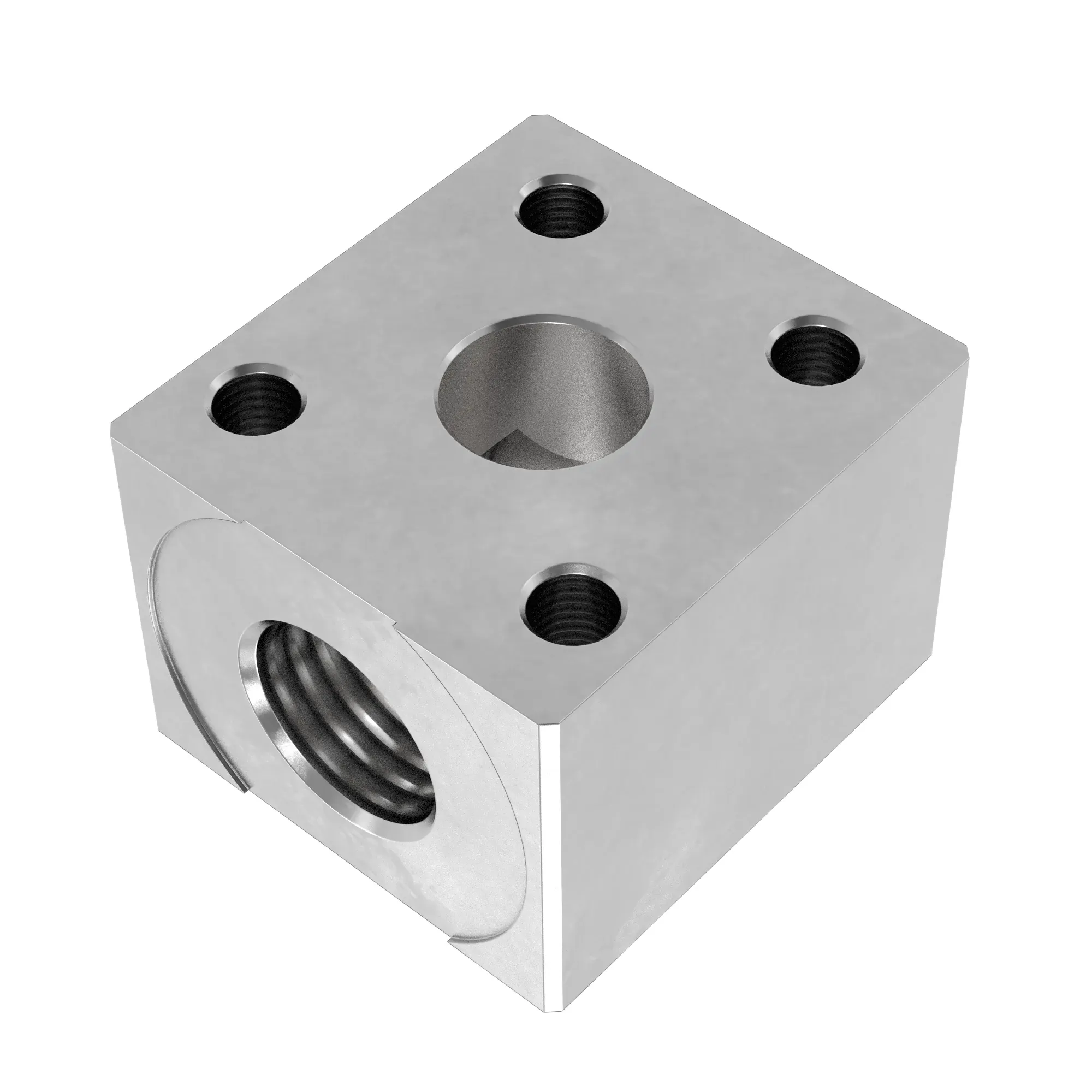 John Deere Extension Boom Oil Line Connector - F678122