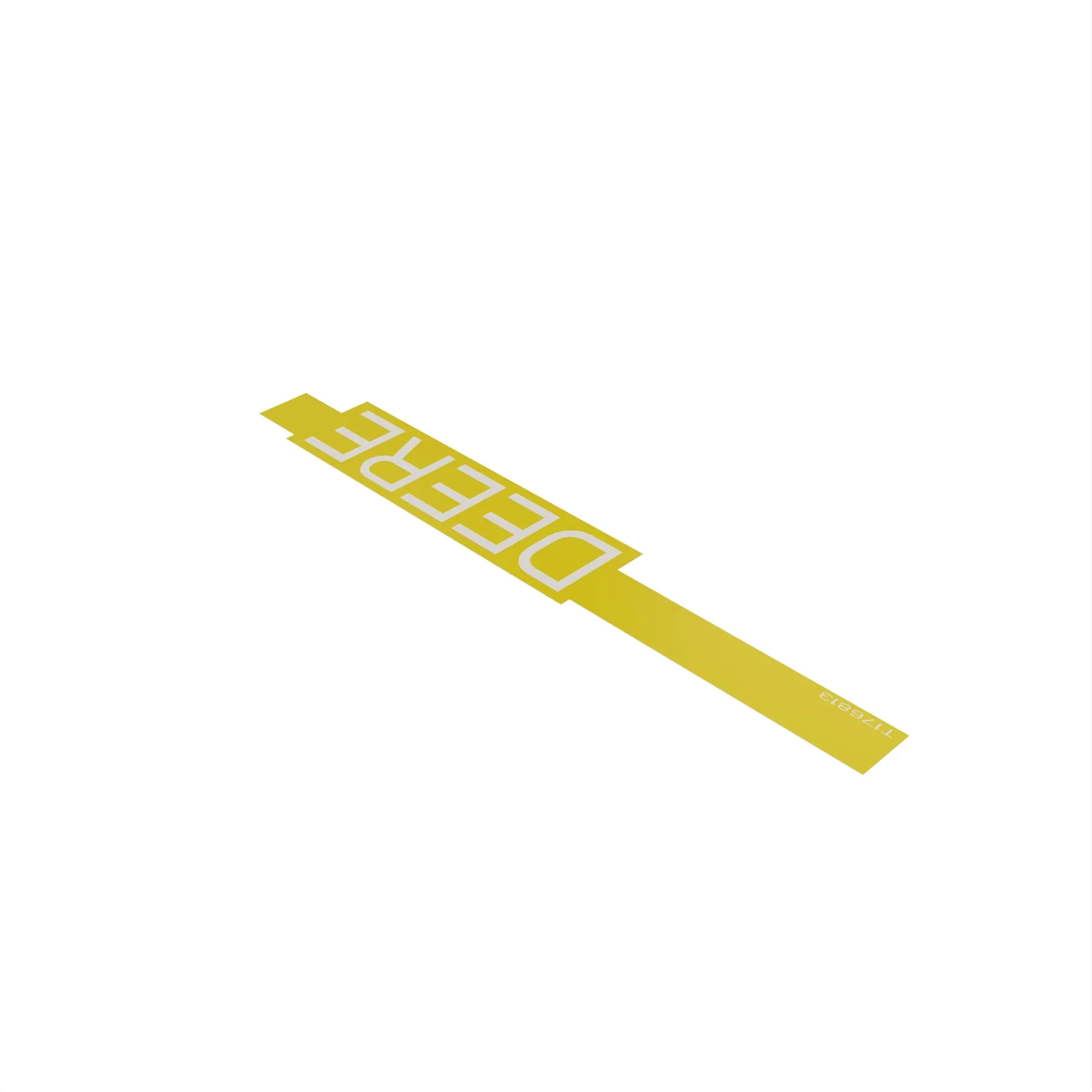 John Deere Stripe and Deere Label, Left Side - T176813